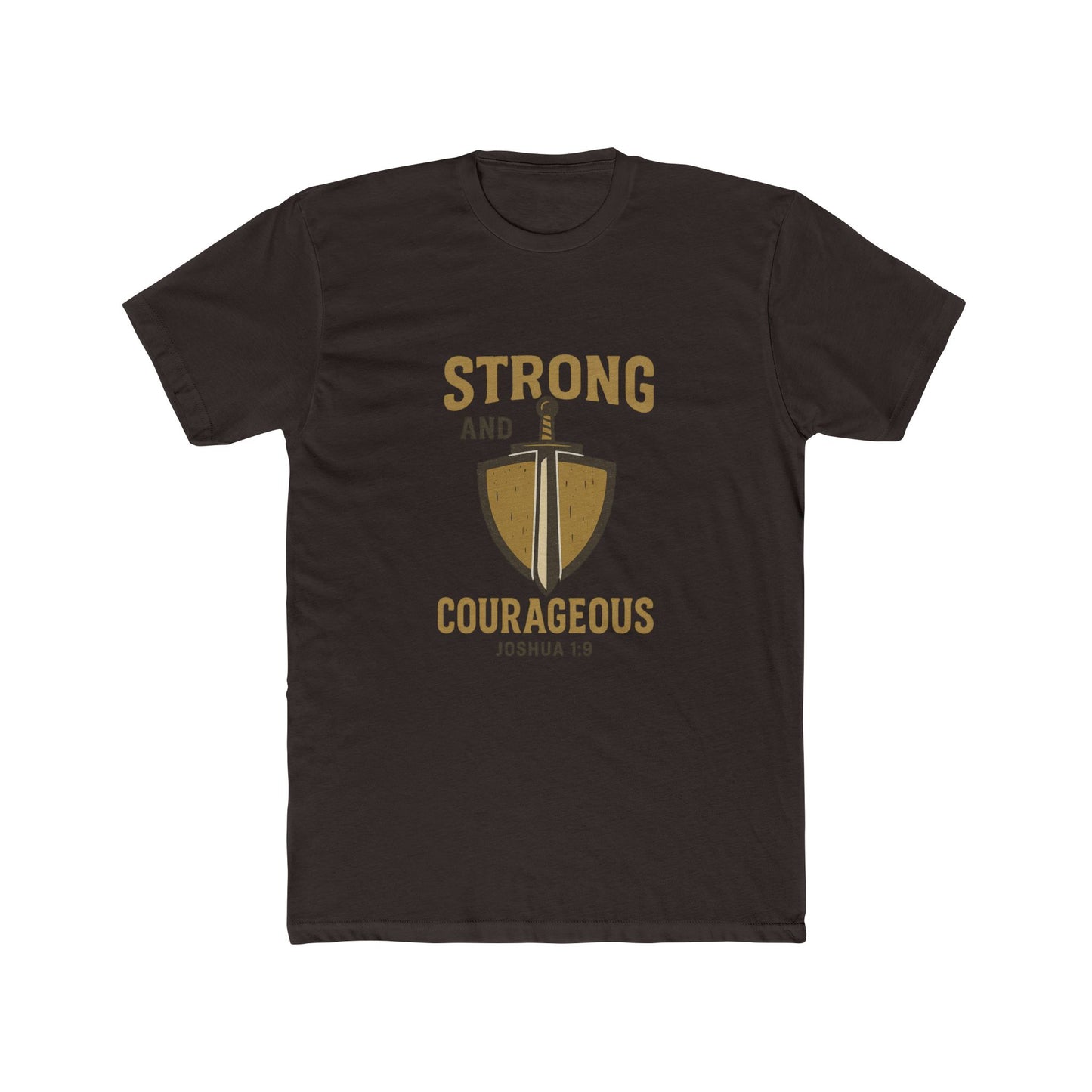 Men's Strong and Courageous Tee