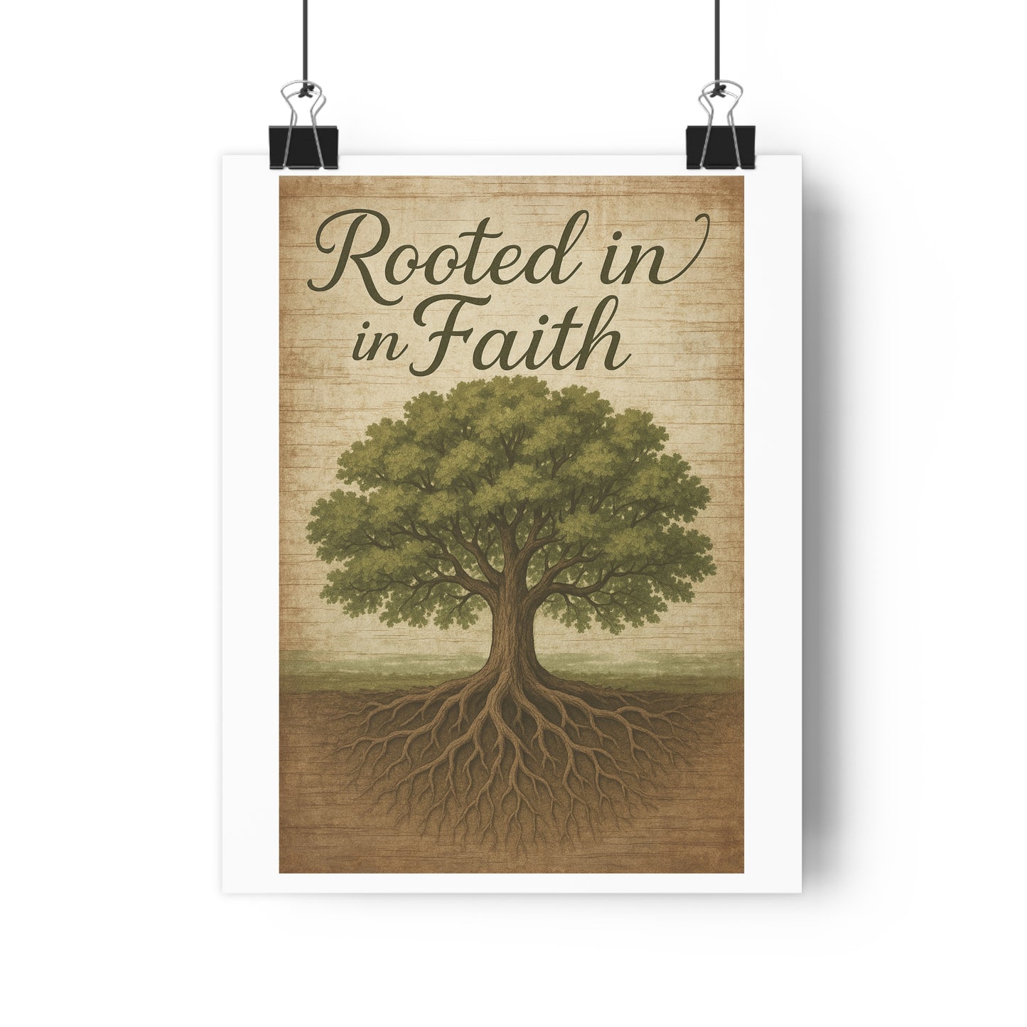 Rooted in Faith Wall Art