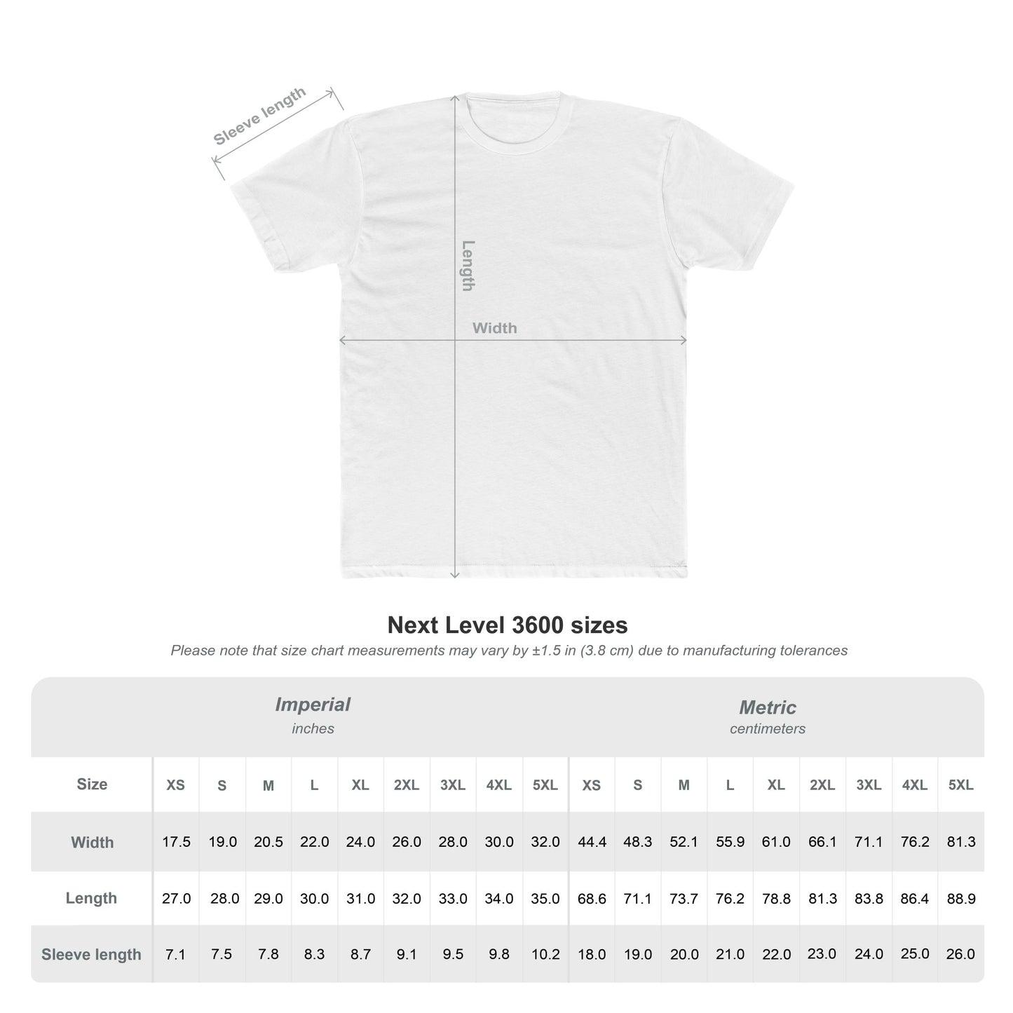 Men's Strong and Courageous Tee