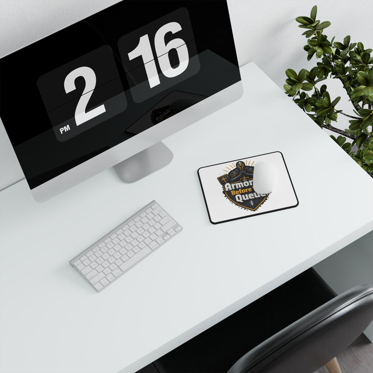 Armor Up Before You Queue Gaming Mouse Pad