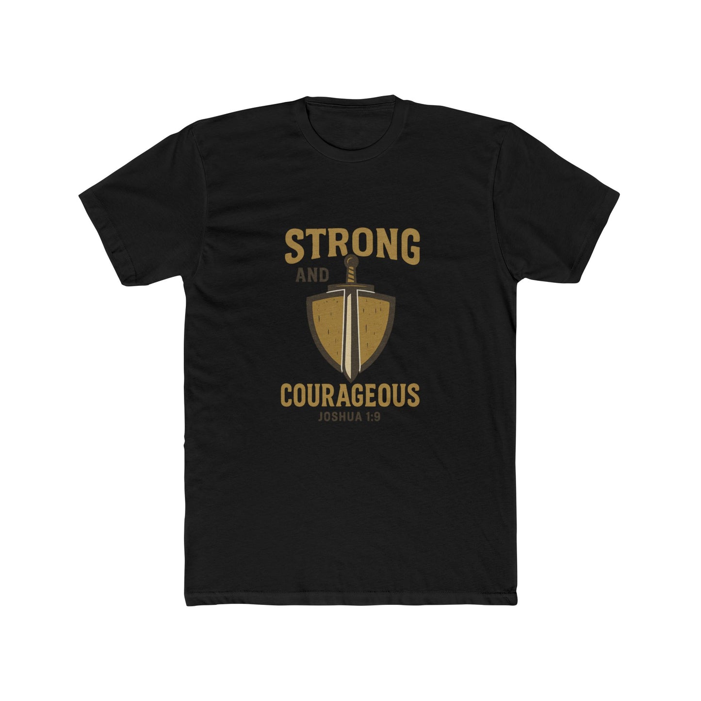 Men's Strong and Courageous Tee