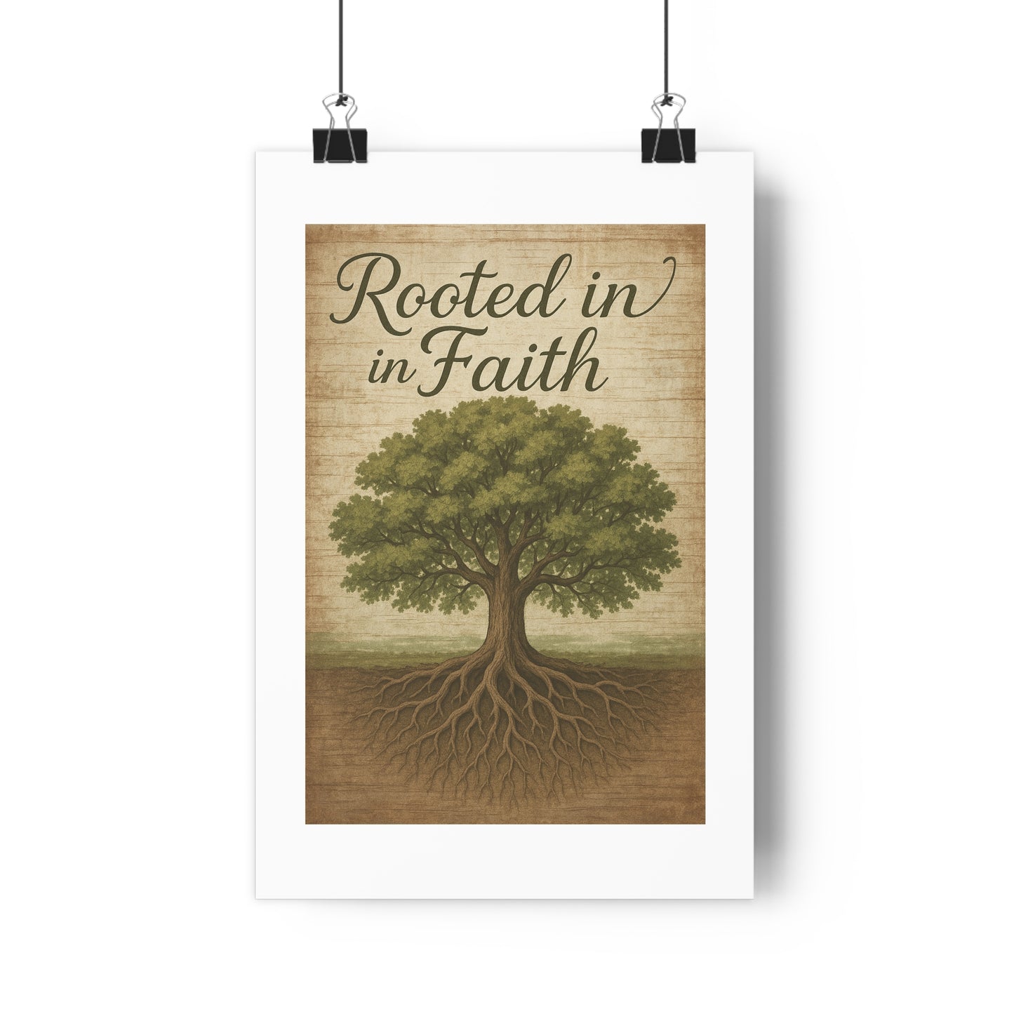 Rooted in Faith Wall Art