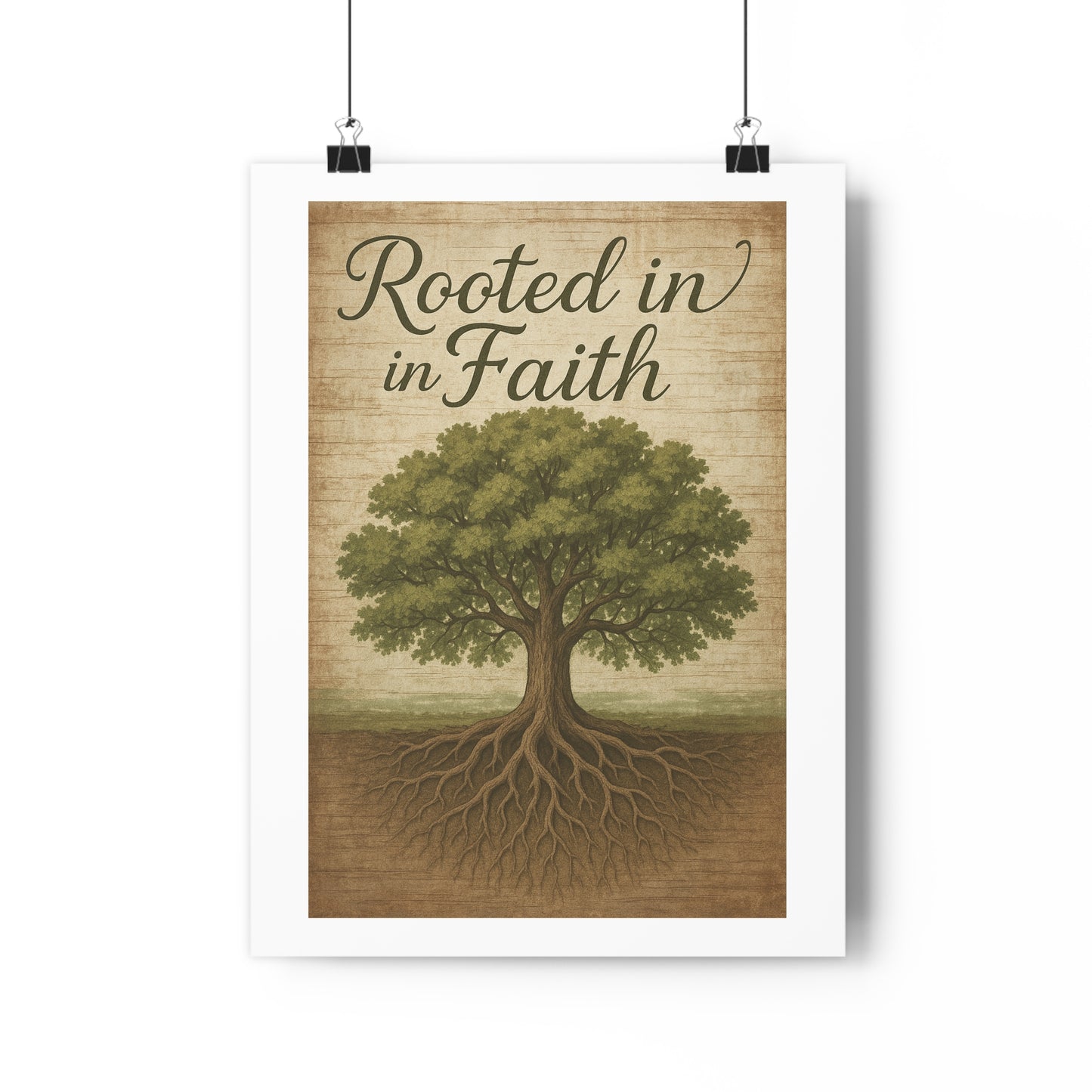 Rooted in Faith Wall Art