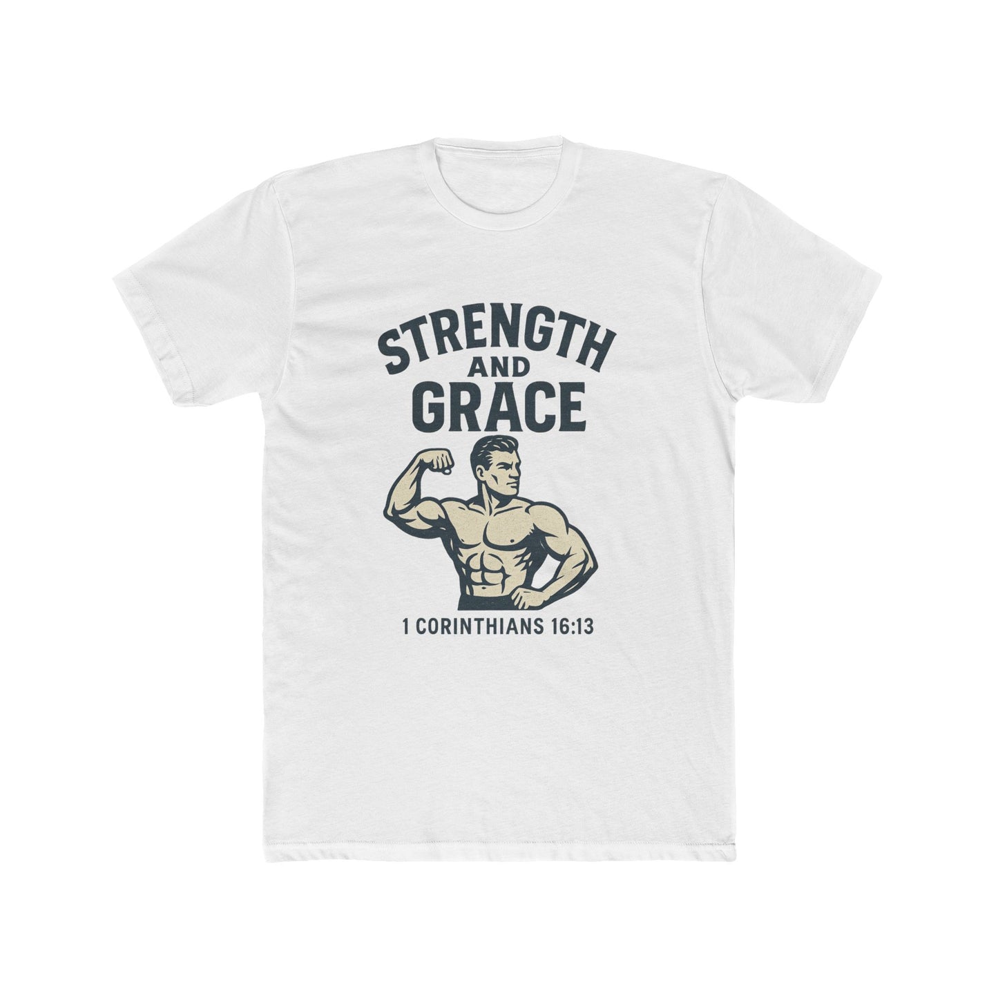 Strenth In Grace Crew Tee
