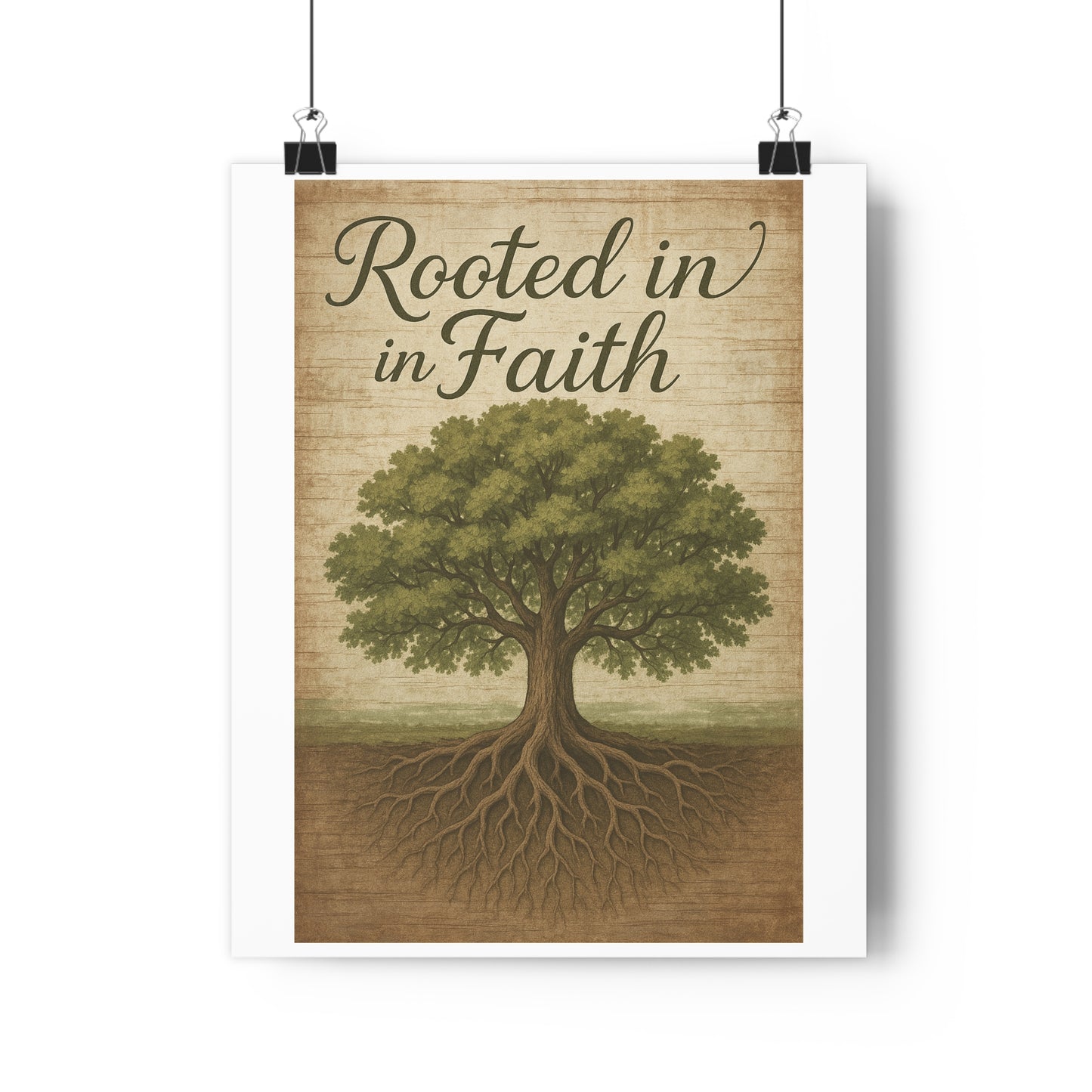 Rooted in Faith Wall Art