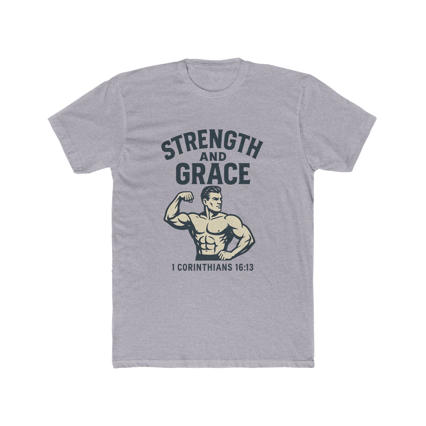 Strenth In Grace Crew Tee