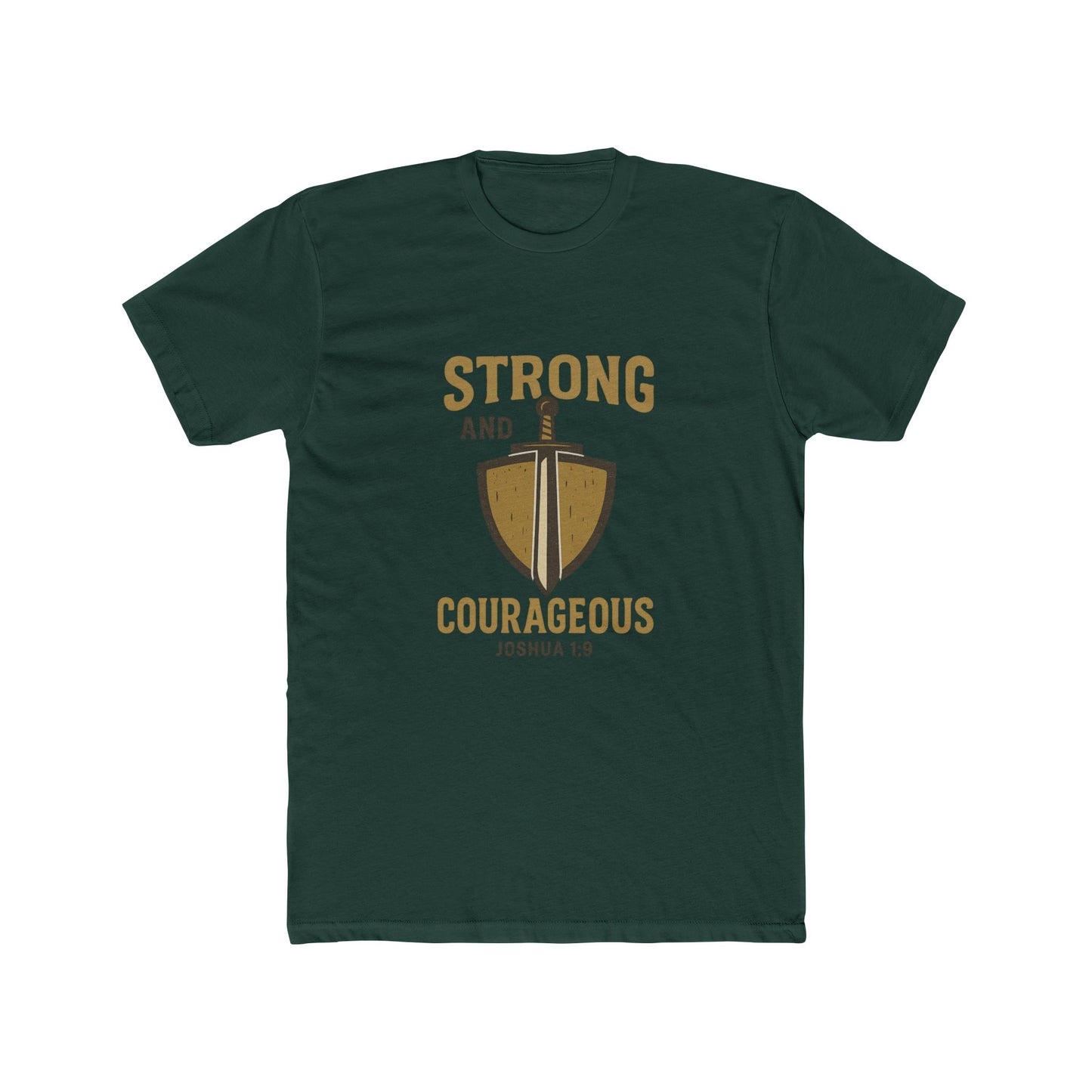 Men's Strong and Courageous Tee