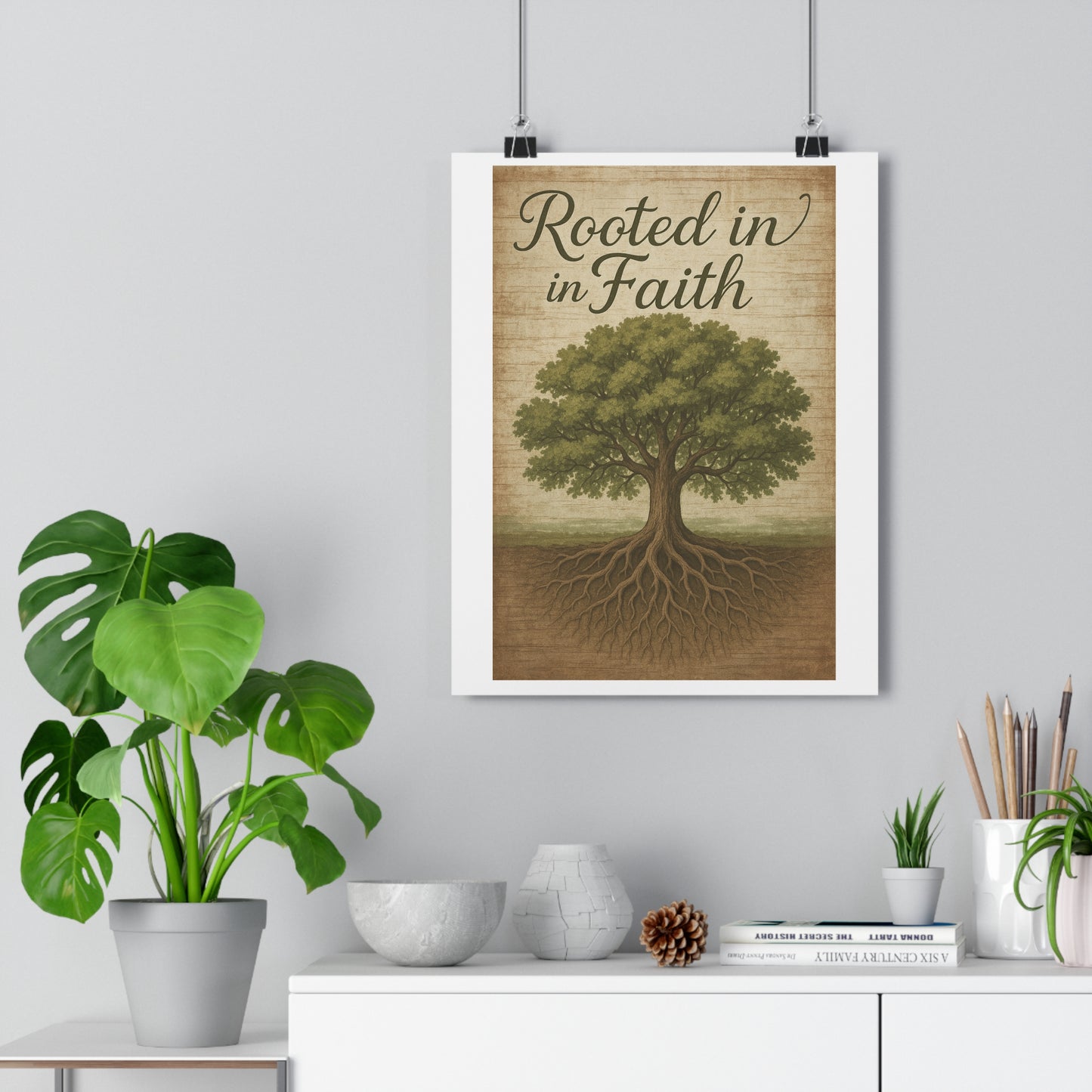 Rooted in Faith Wall Art
