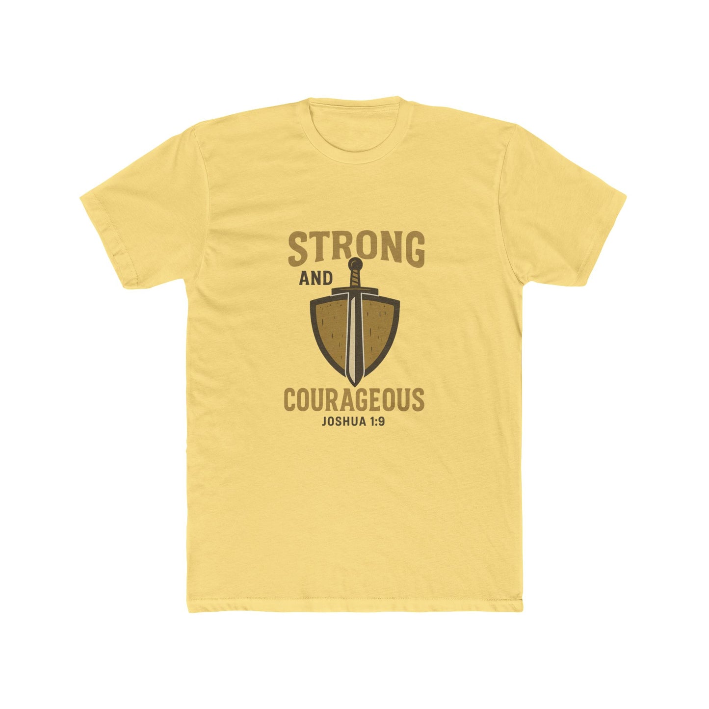 Men's Strong and Courageous Tee