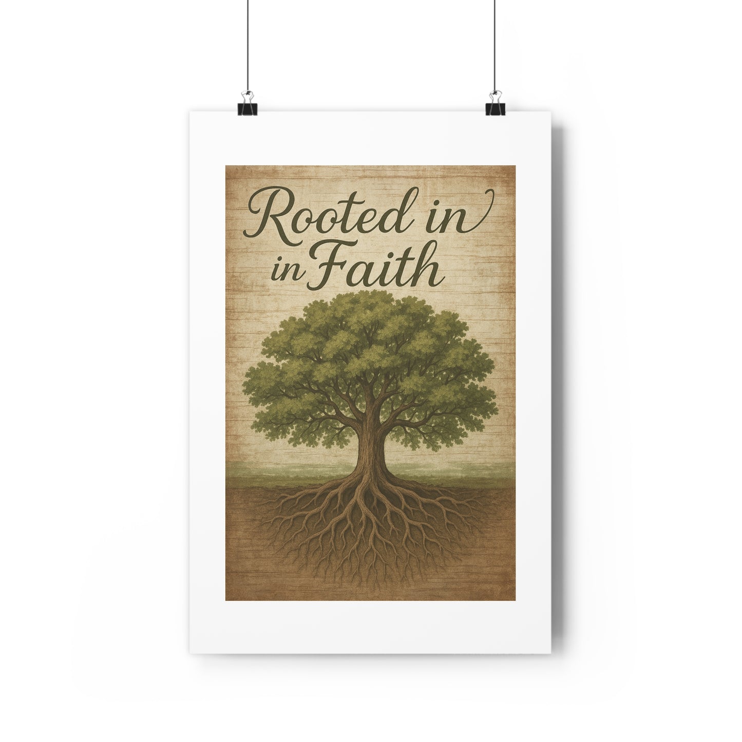 Rooted in Faith Wall Art