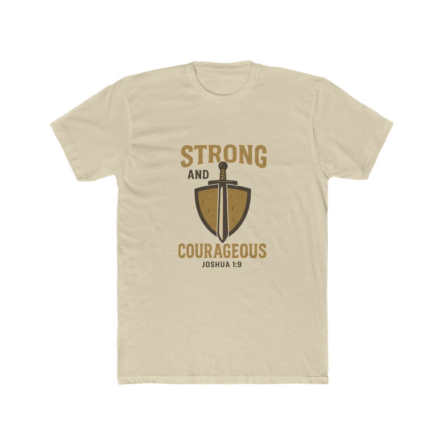 Men's Strong and Courageous Tee