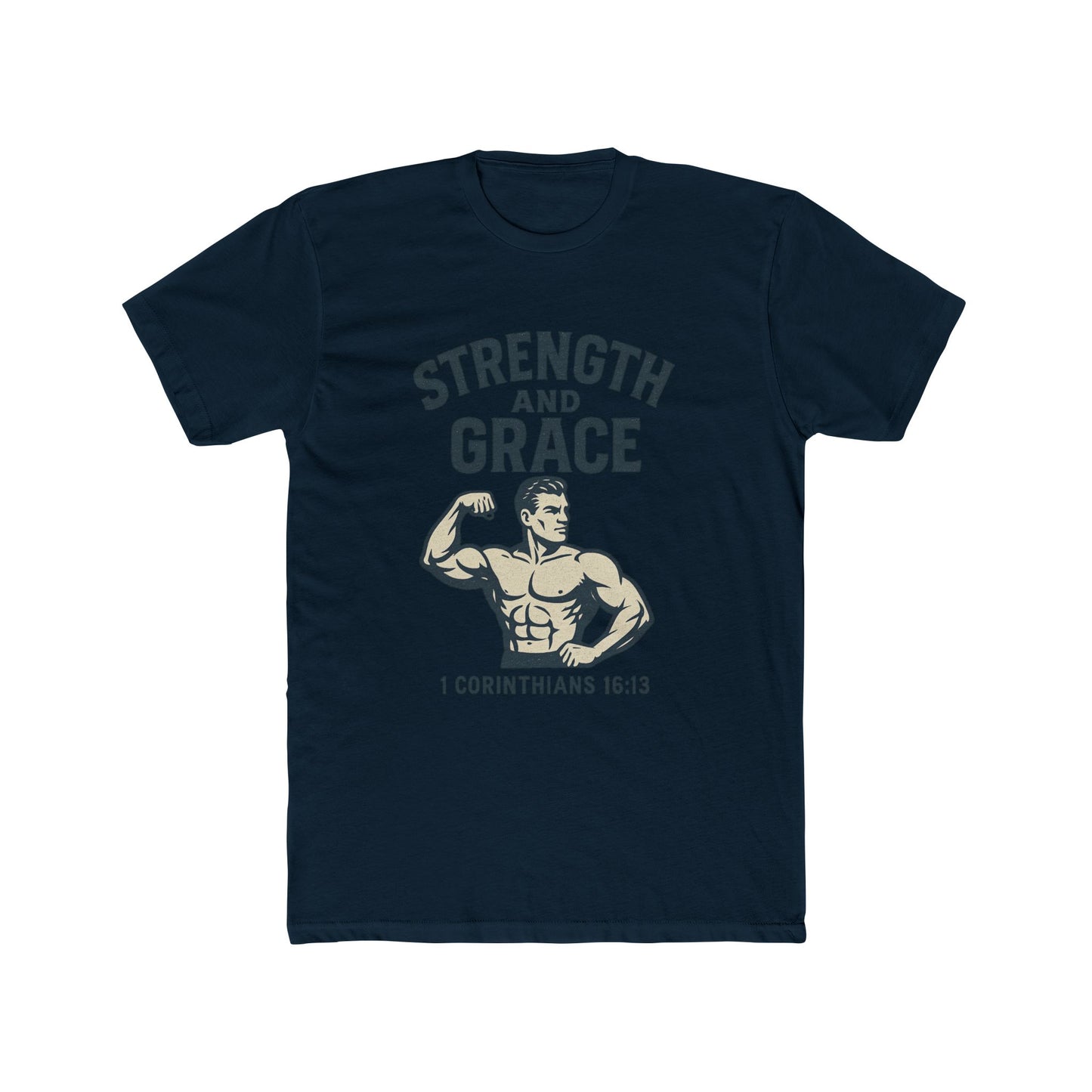 Strenth In Grace Crew Tee
