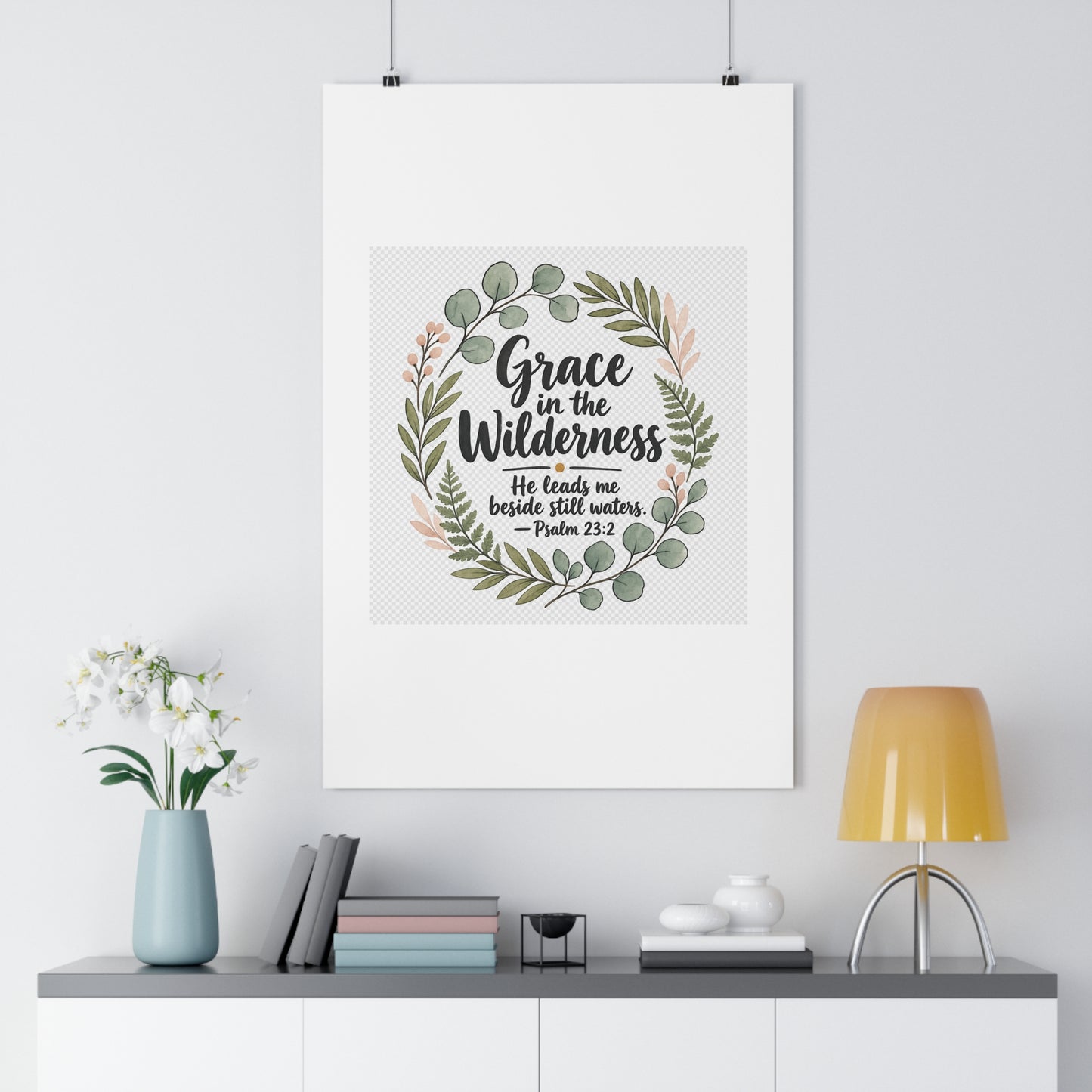Grace in the Wilderness — Ceramic Mug + 8x10 Giclée Art Print Set