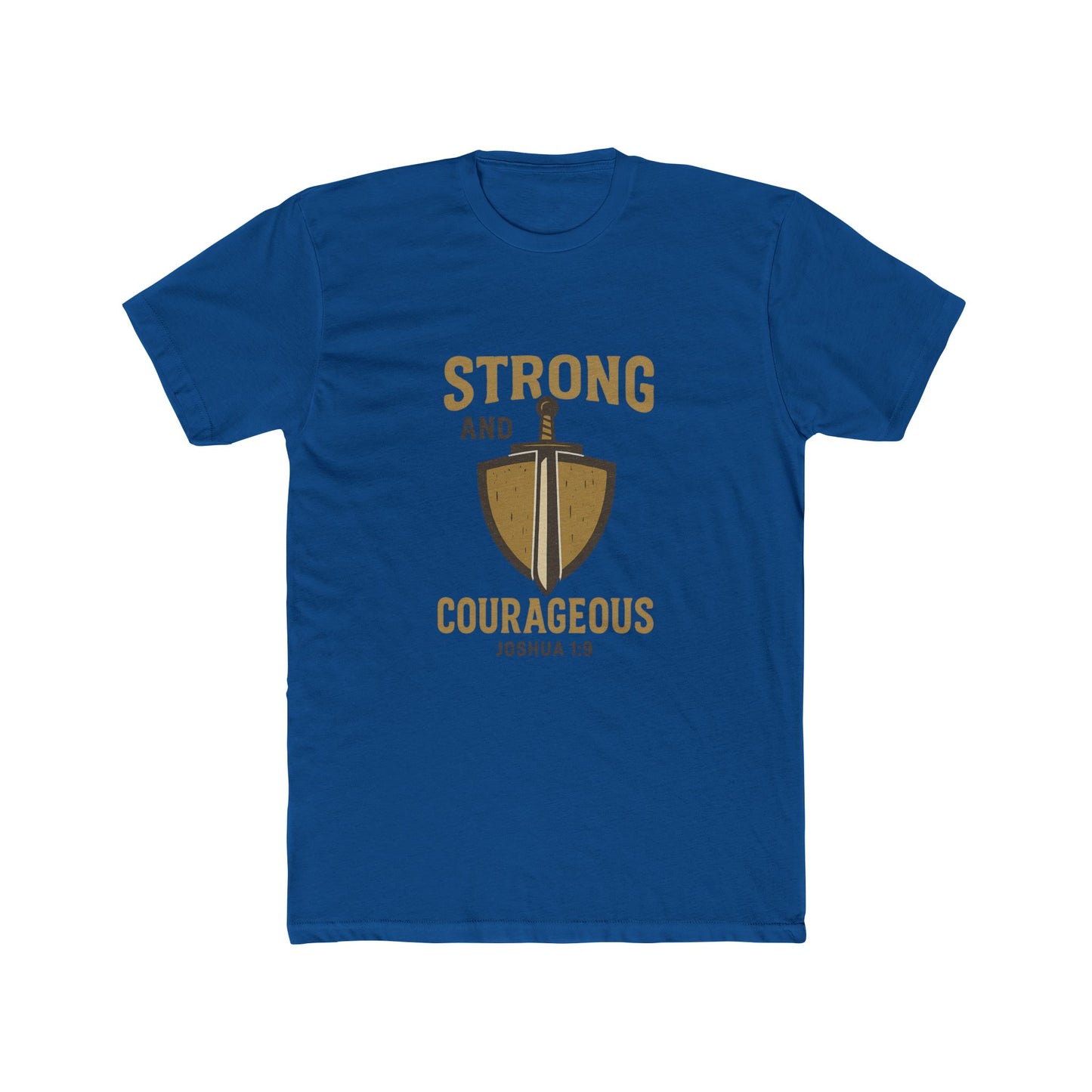 Men's Strong and Courageous Tee