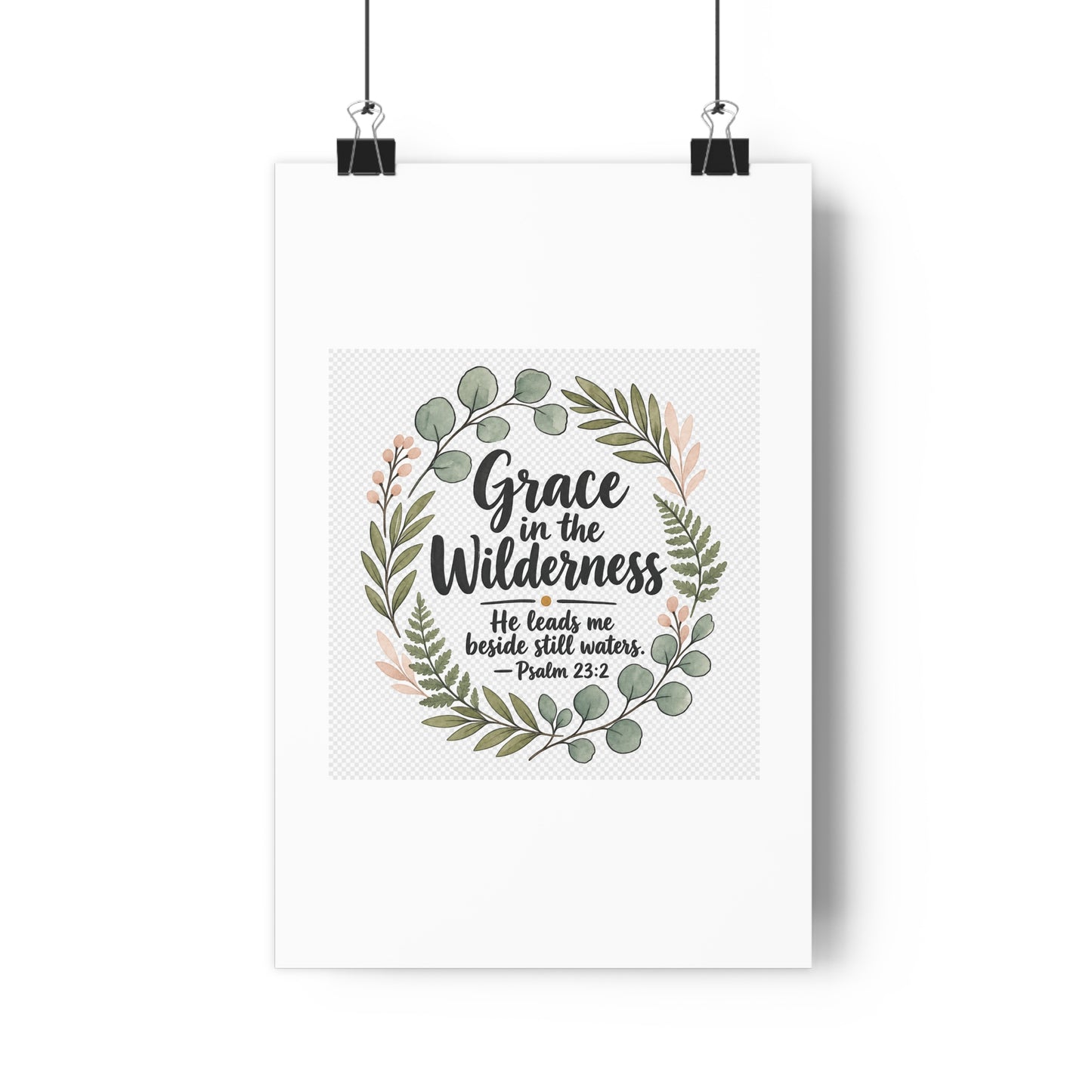 Grace in the Wilderness — Ceramic Mug + 8x10 Giclée Art Print Set