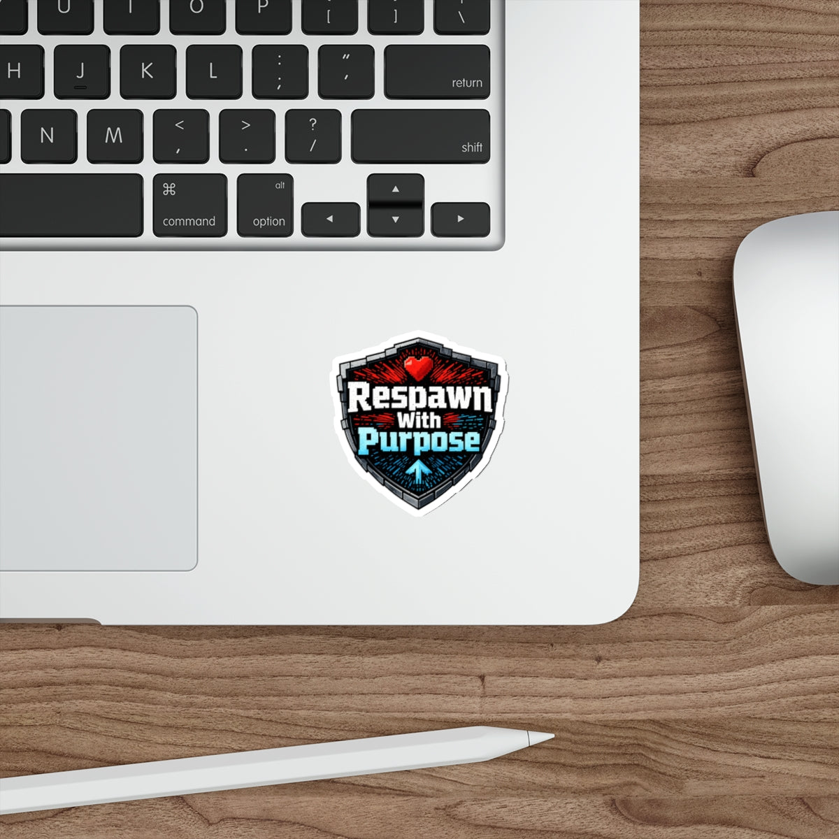 Respawn With Purpose Die-Cut Sticker