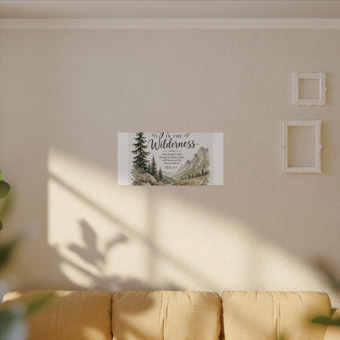 Grace in the Wilderness — Psalm-Inspired Watercolor Printable (8x10, 11x14)