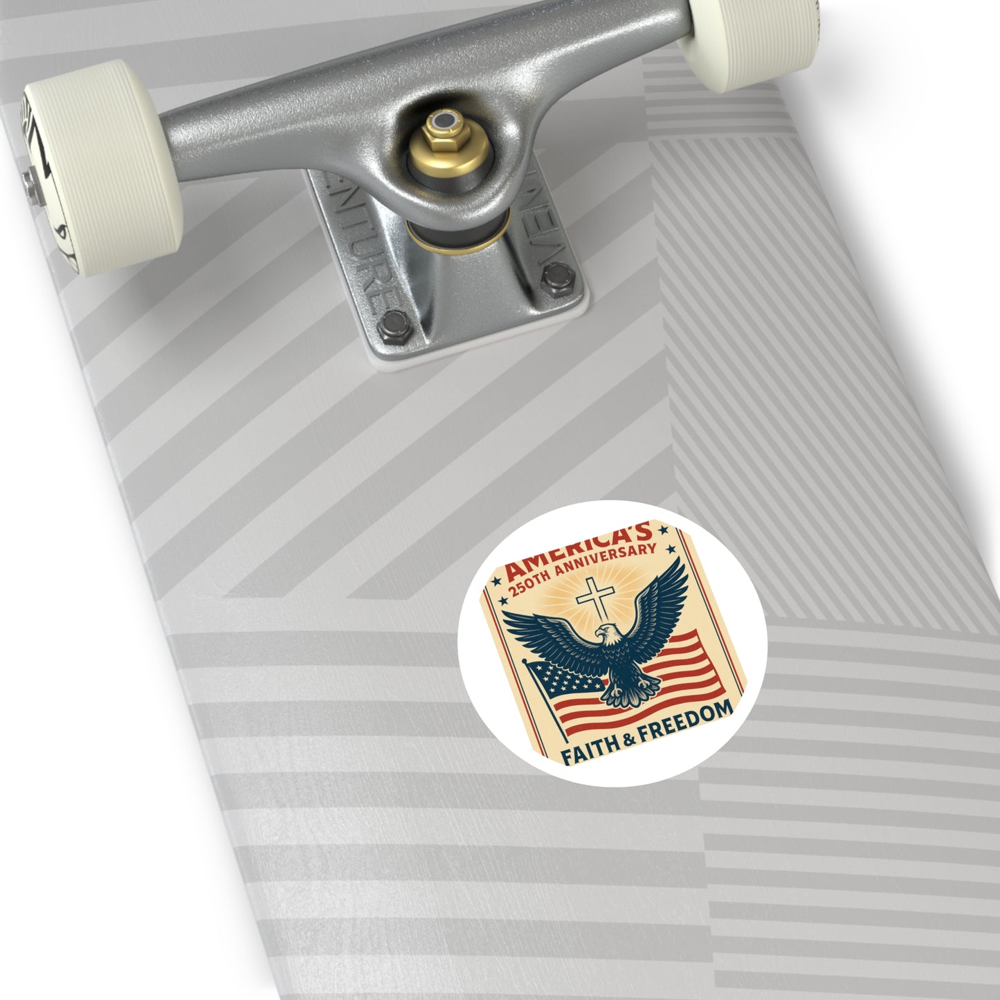 America's 250th Anniversary Inspirational Greeting Card – Faith & Freedom