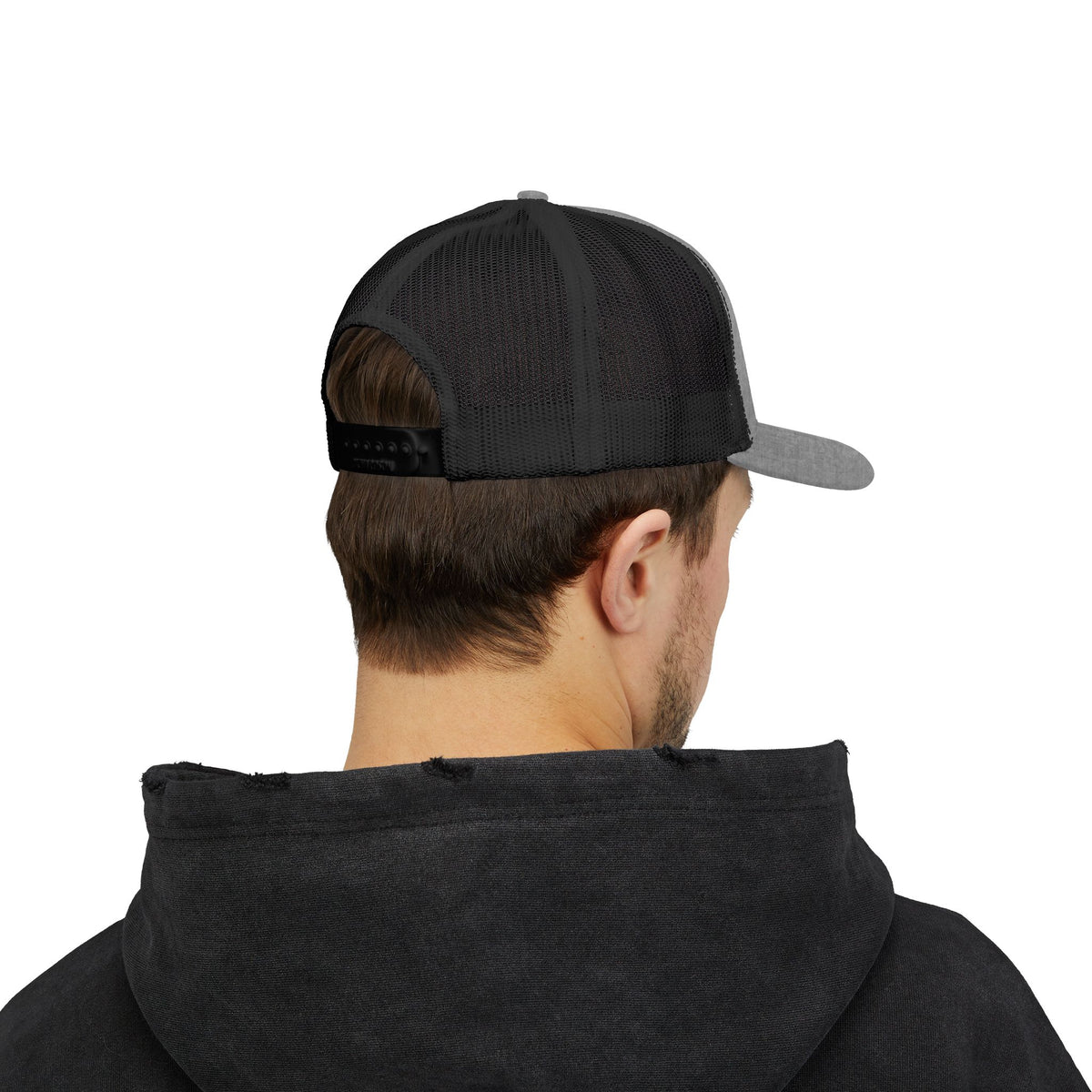Owl Logo Snapback Trucker Cap — "Wise Wood" Embroidered Mesh Hat