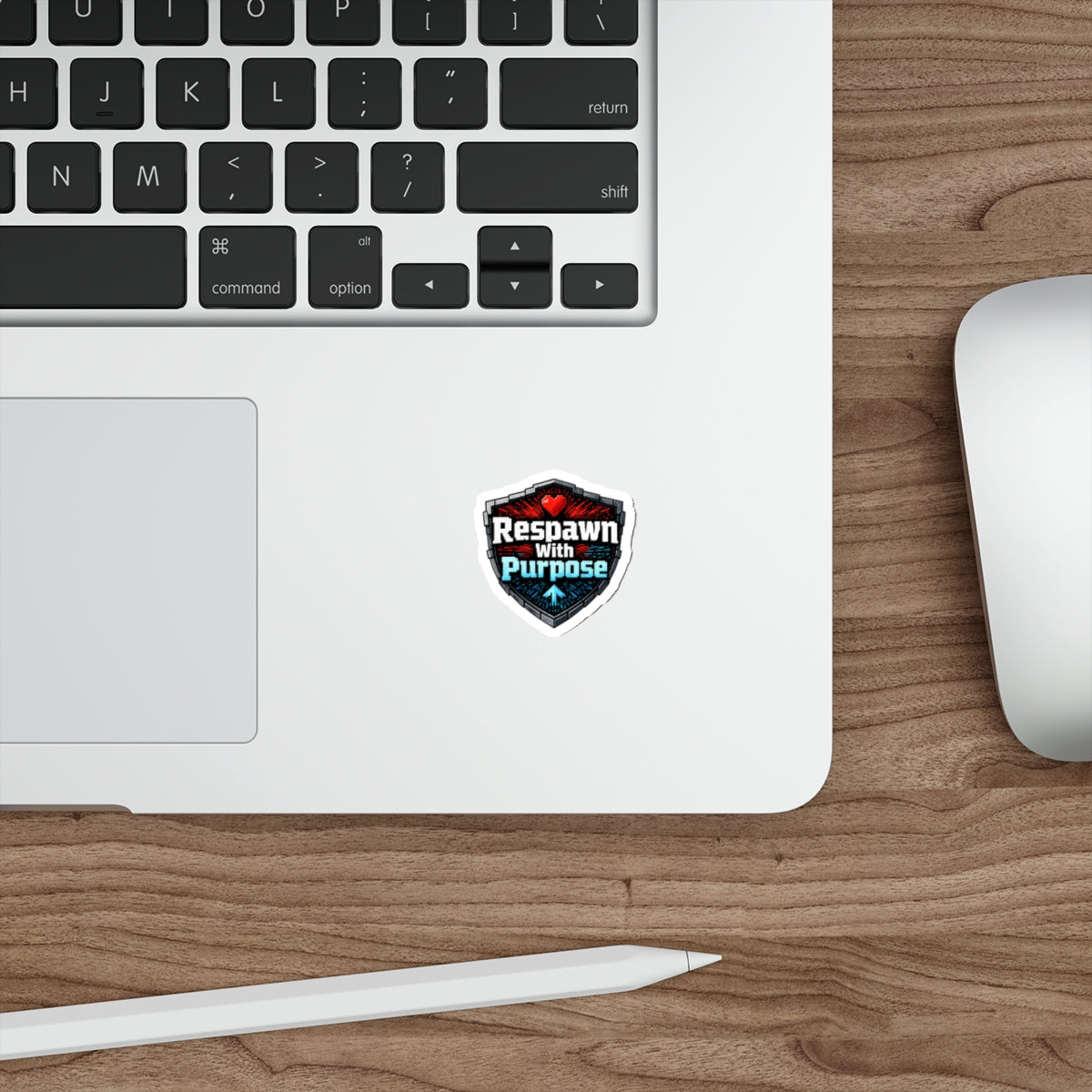 Respawn With Purpose Die-Cut Sticker