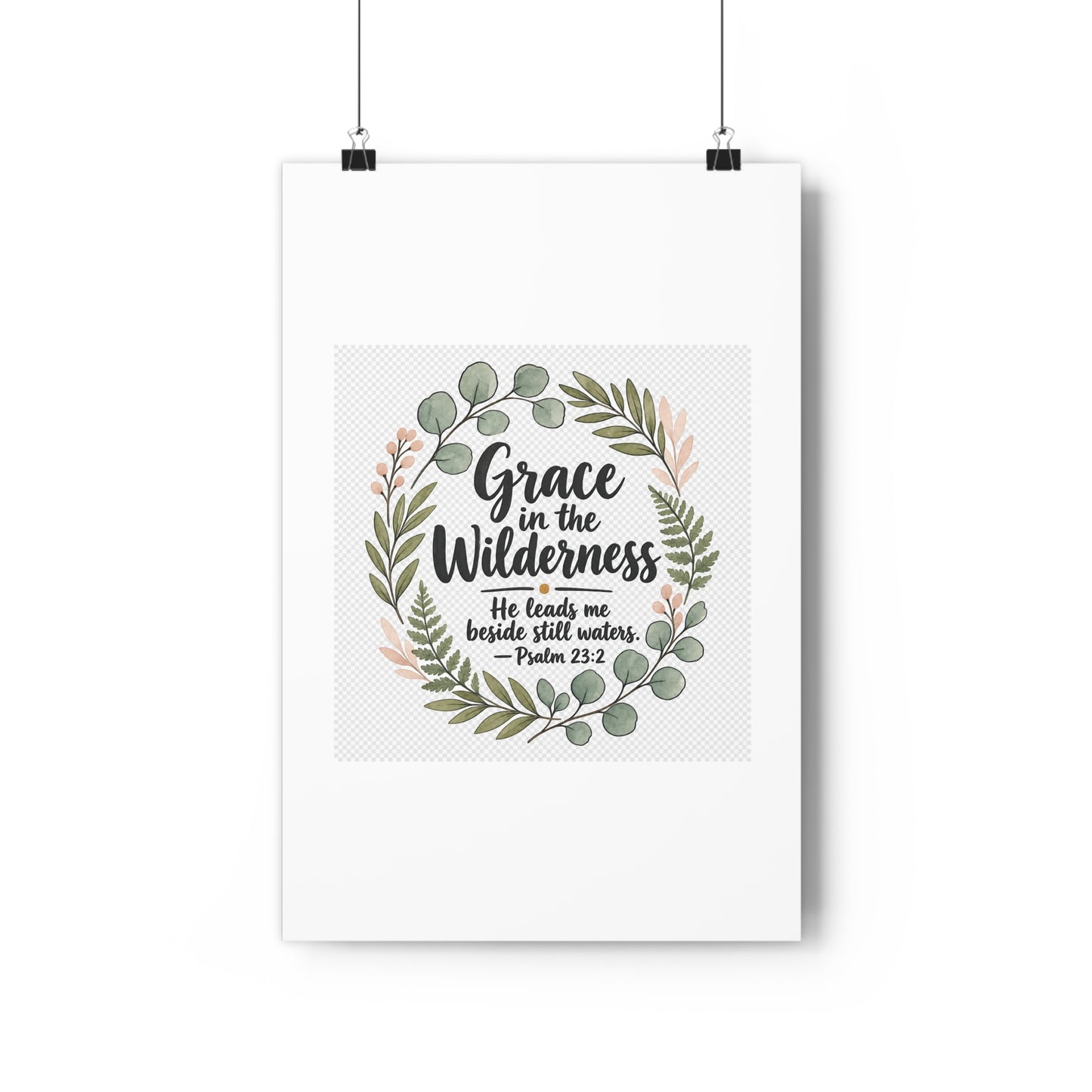 Grace in the Wilderness — Ceramic Mug + 8x10 Giclée Art Print Set