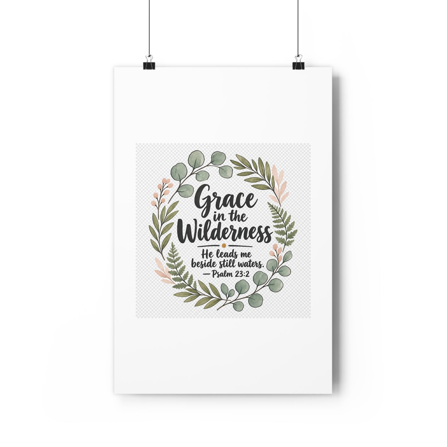 Grace in the Wilderness — Ceramic Mug + 8x10 Giclée Art Print Set