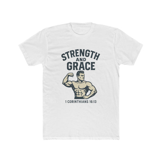Strenth In Grace Crew Tee