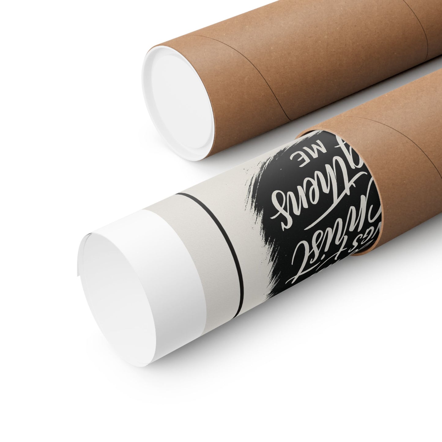 Faith-Fueled Fitness Inspiration Matte Vertical Poster