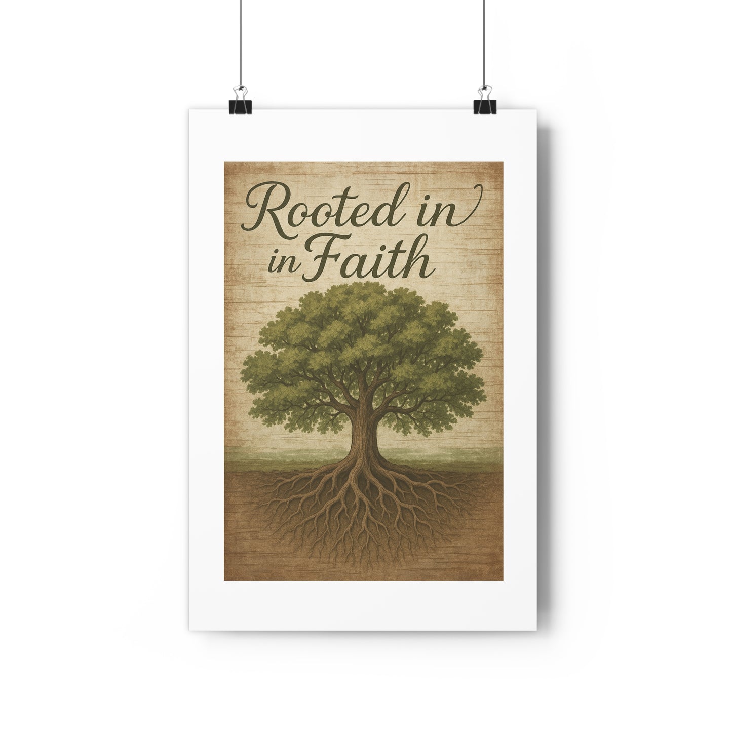 Rooted in Faith Wall Art
