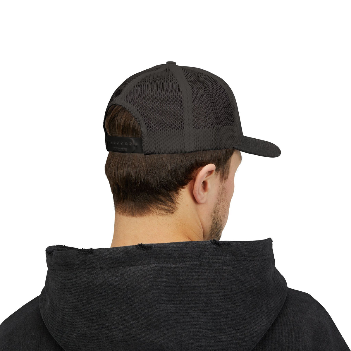 Owl Logo Snapback Trucker Cap — "Wise Wood" Embroidered Mesh Hat
