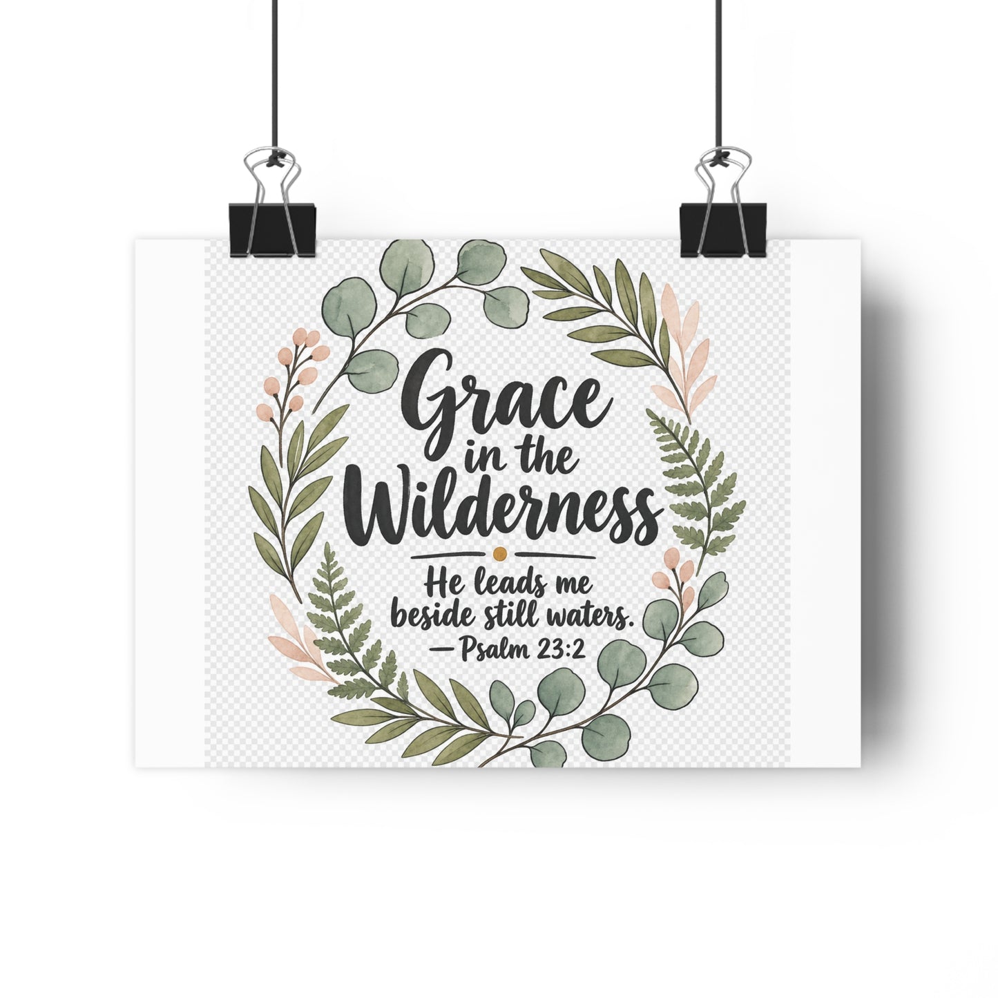 Grace in the Wilderness — Ceramic Mug + 8x10 Giclée Art Print Set