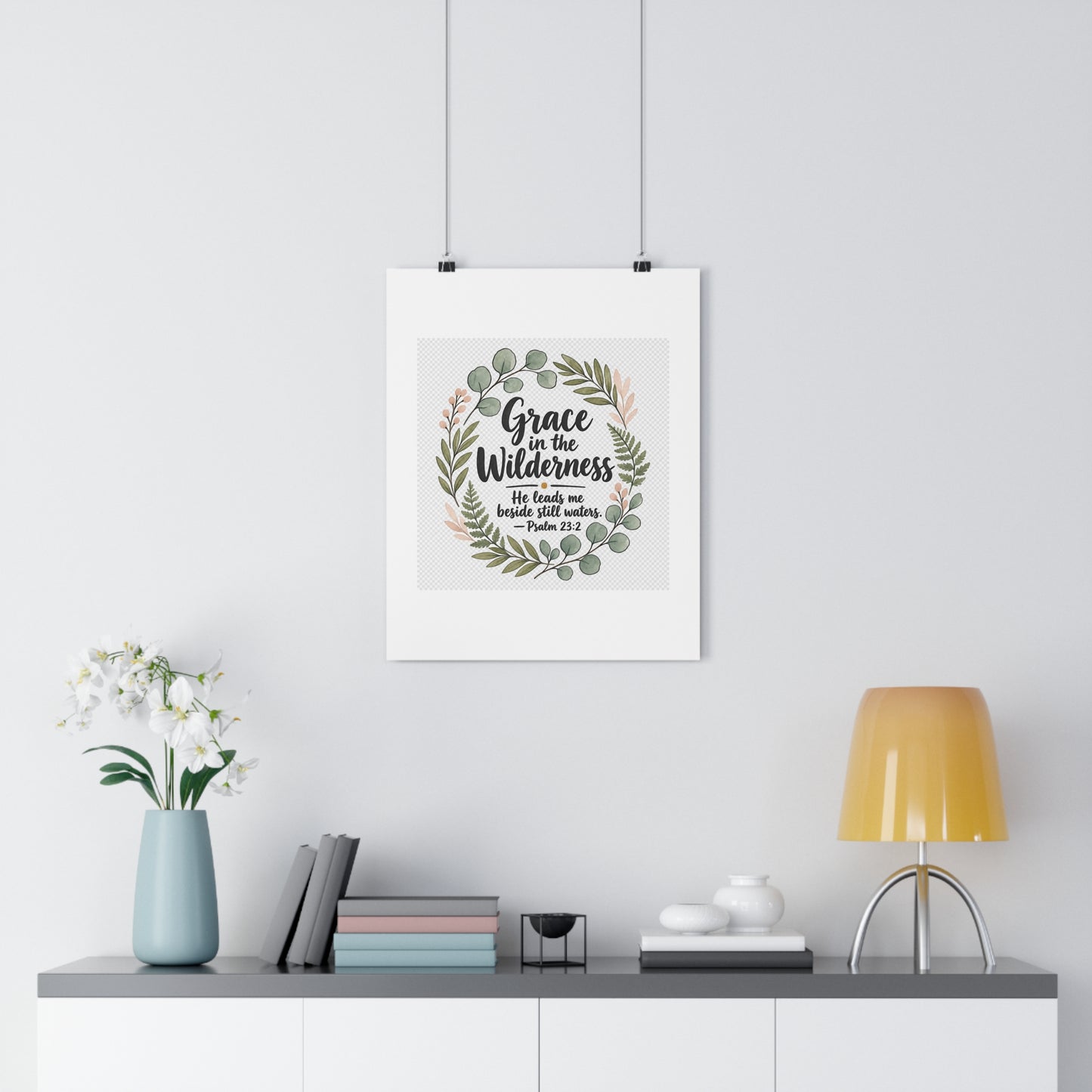 Grace in the Wilderness — Ceramic Mug + 8x10 Giclée Art Print Set