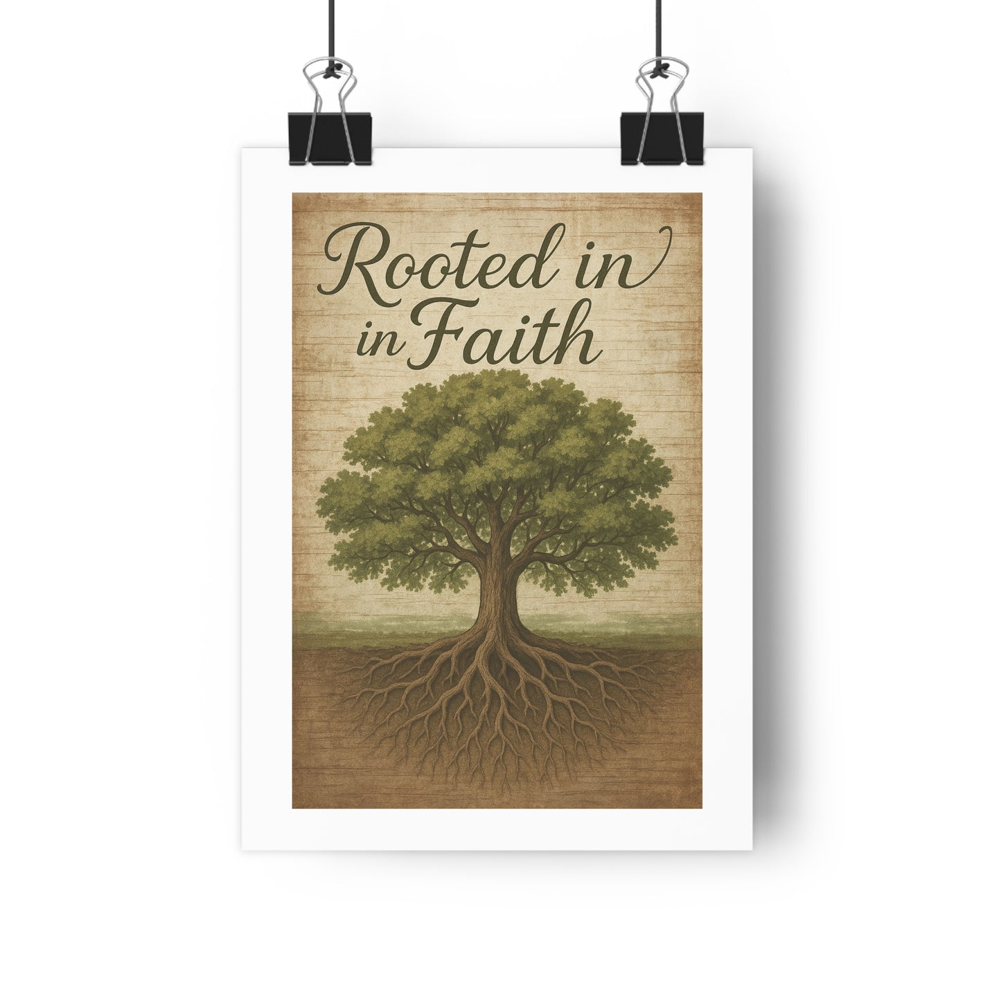 Rooted in Faith Wall Art