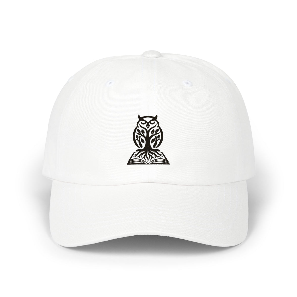 Wise Wood Owl Logo Classic Dad Cap