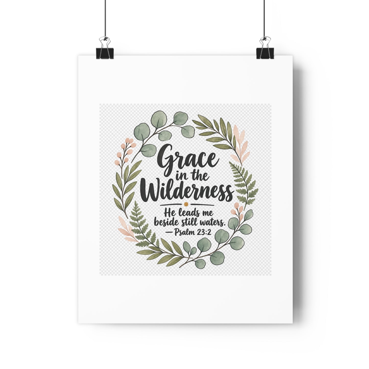 Grace in the Wilderness — Ceramic Mug + 8x10 Giclée Art Print Set