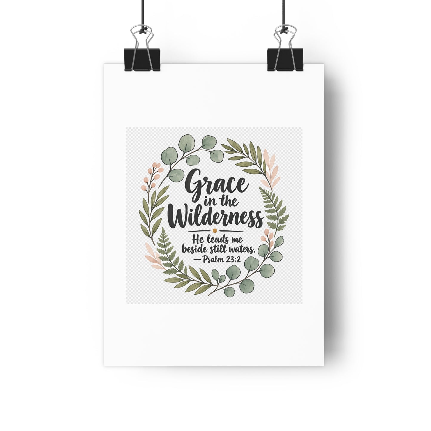Grace in the Wilderness — Ceramic Mug + 8x10 Giclée Art Print Set