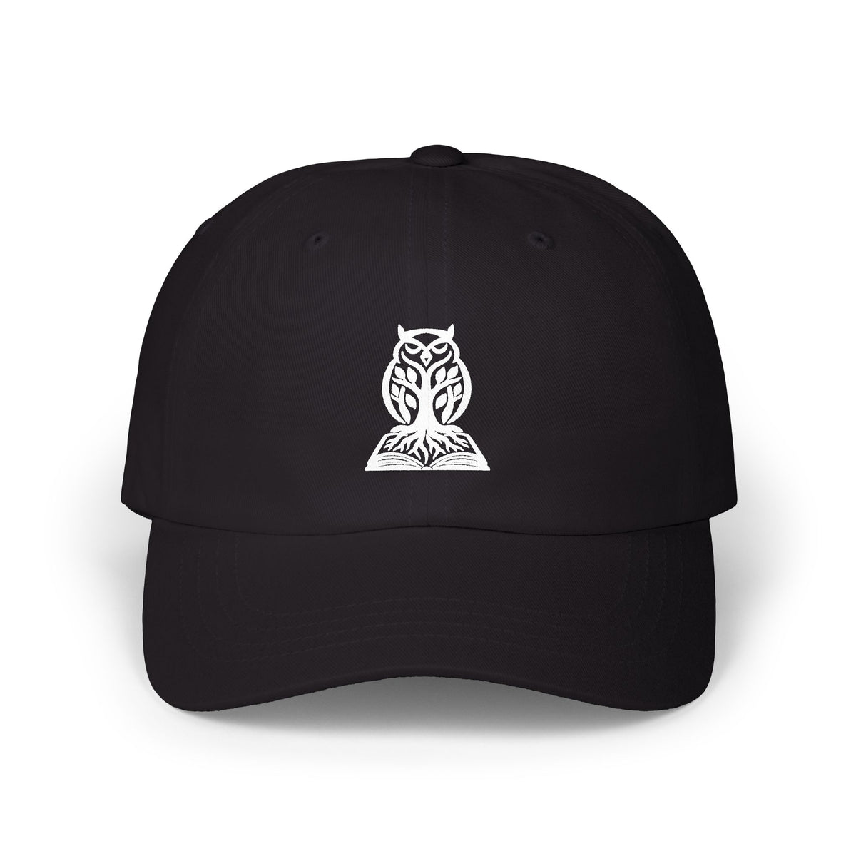 Wise Wood Owl Logo Classic Dad Cap