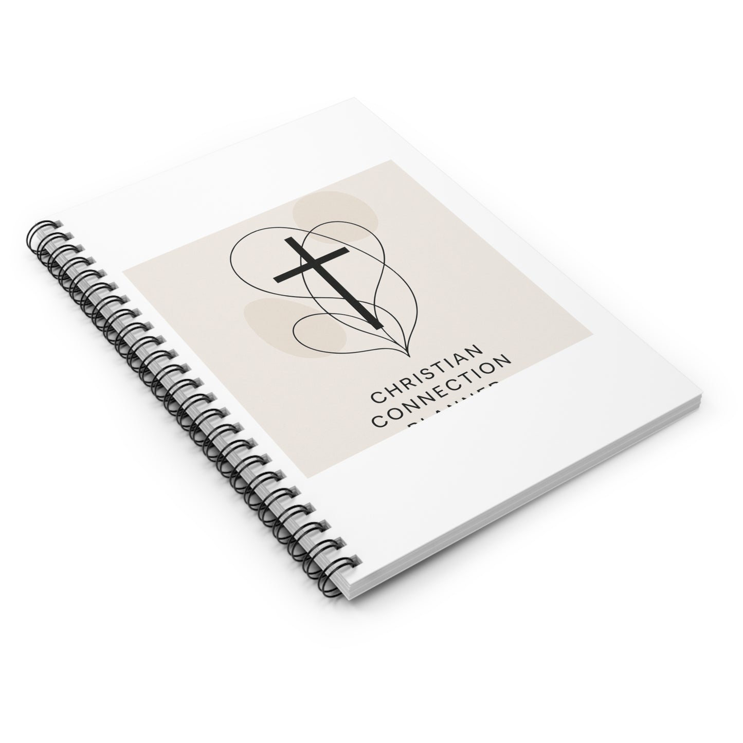 Christian Connection Spiral Notebook – Modern Ruled Planner