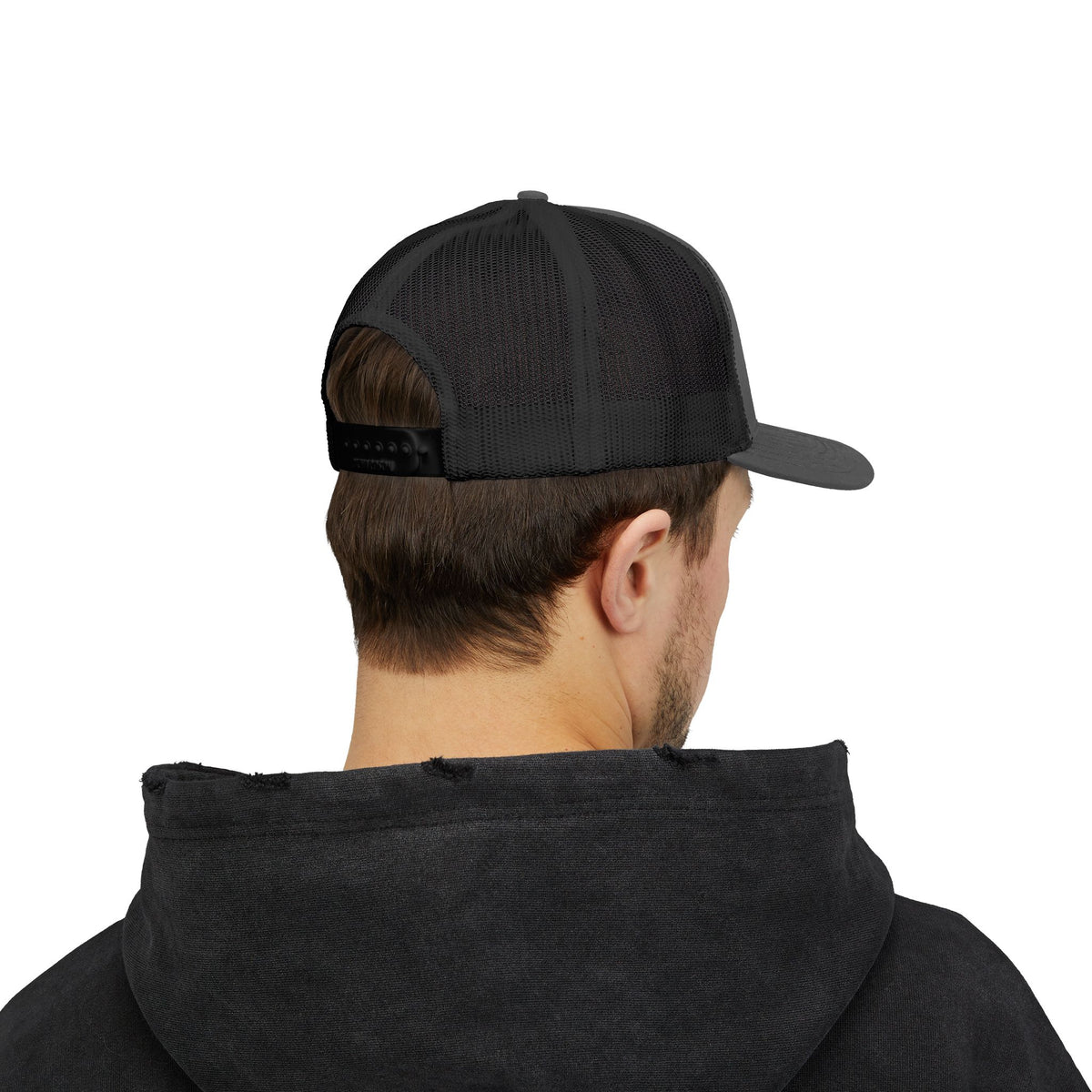 Owl Logo Snapback Trucker Cap — "Wise Wood" Embroidered Mesh Hat