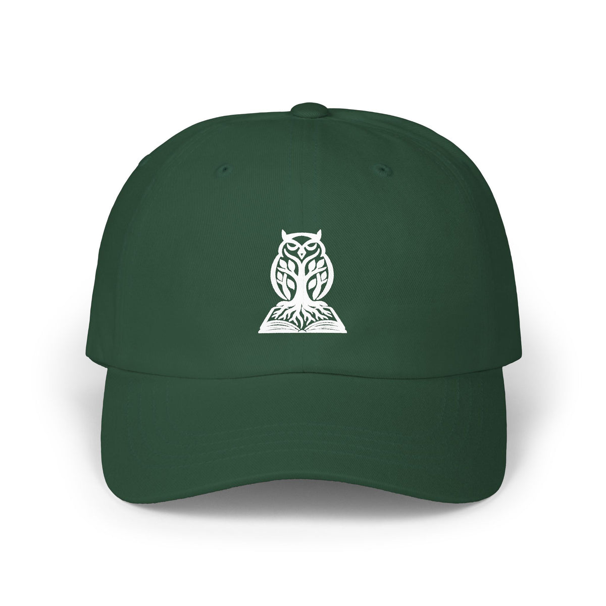 Wise Wood Owl Logo Classic Dad Cap