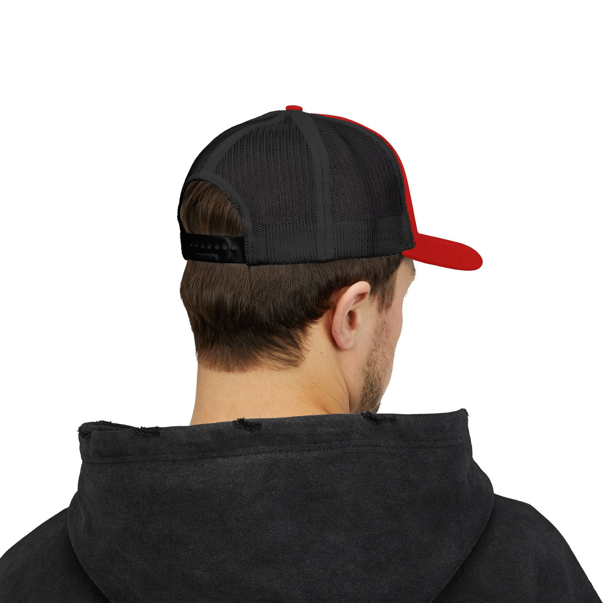 Owl Logo Snapback Trucker Cap — "Wise Wood" Embroidered Mesh Hat