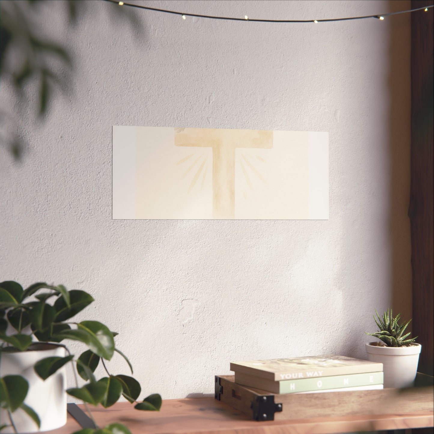 Grateful Hearts – Minimalist Watercolor Fine Art Poster