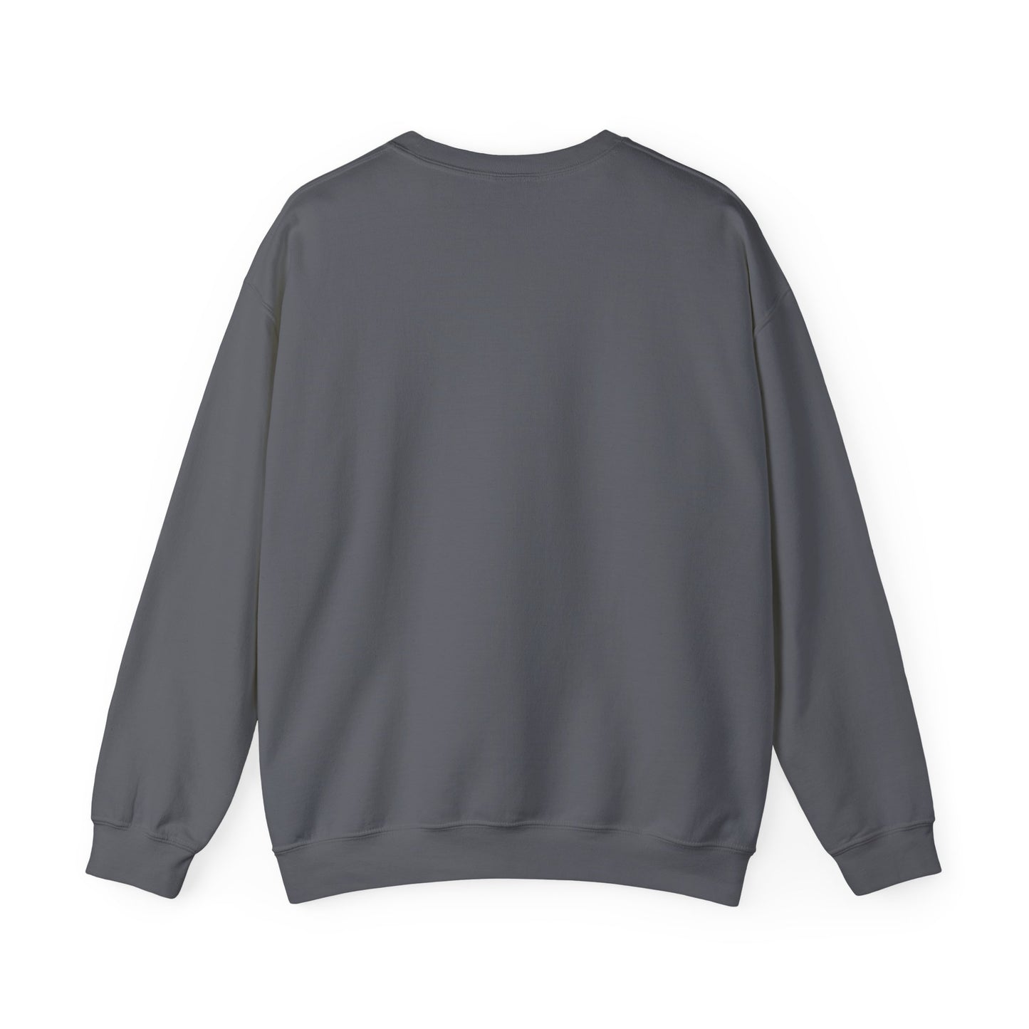 Joshua 24:15 Woodcut Family Emblem Crewneck  Unisex Heavy-Blend Sweatshirt