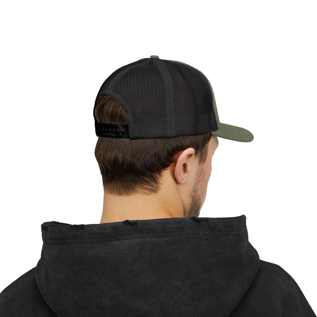 Owl Logo Snapback Trucker Cap — "Wise Wood" Embroidered Mesh Hat