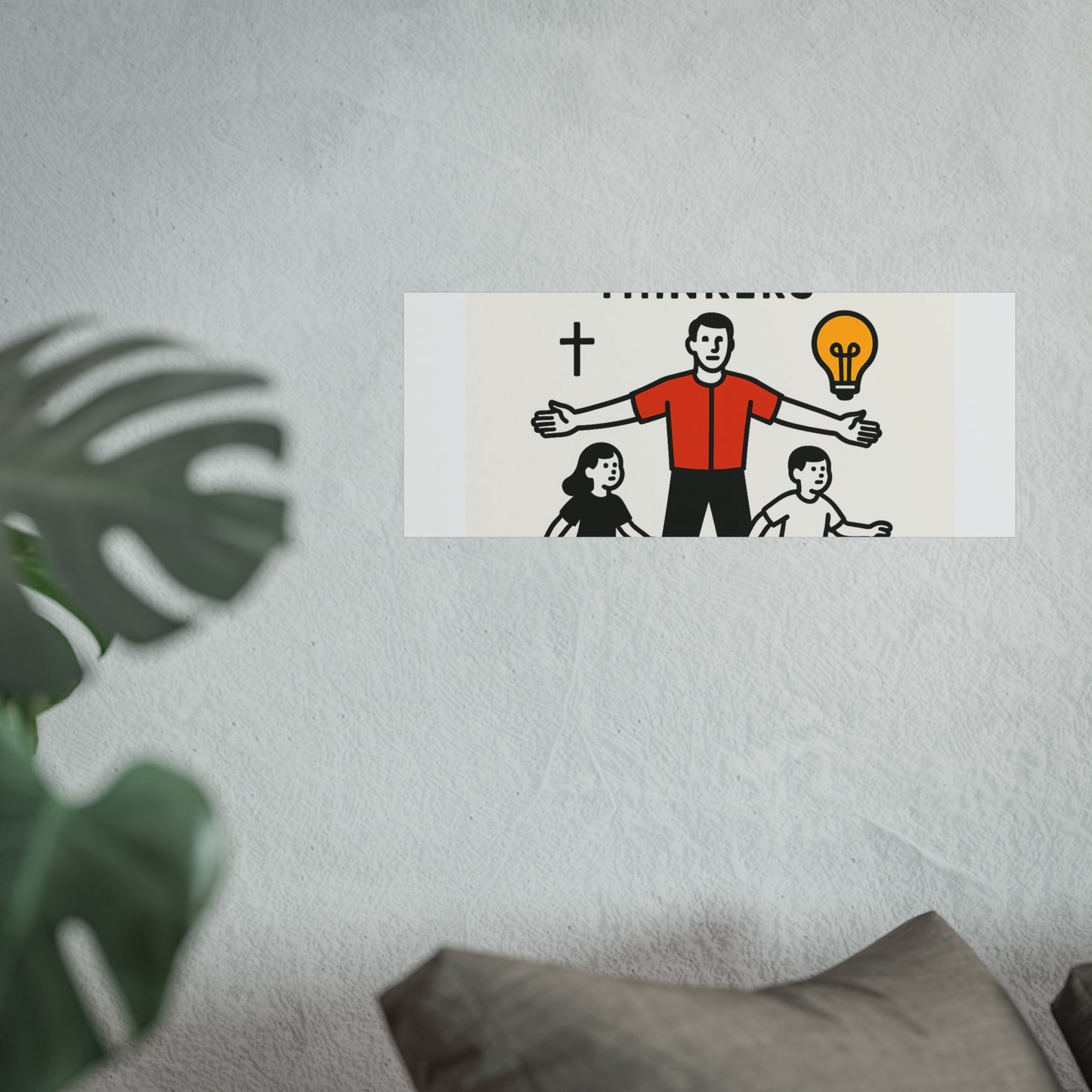 Empowering Homeschool Dads - Modern Minimalist Fine Art Poster