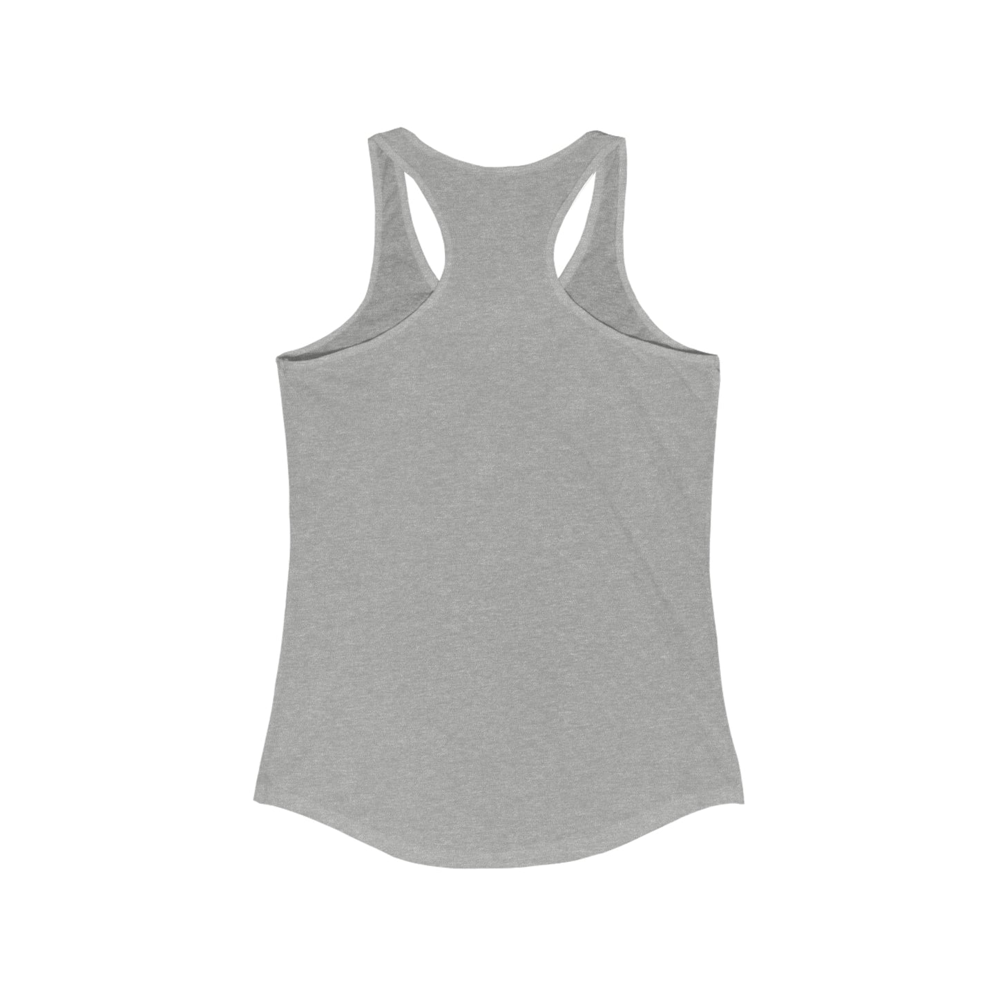 Womens rooted racerback tank