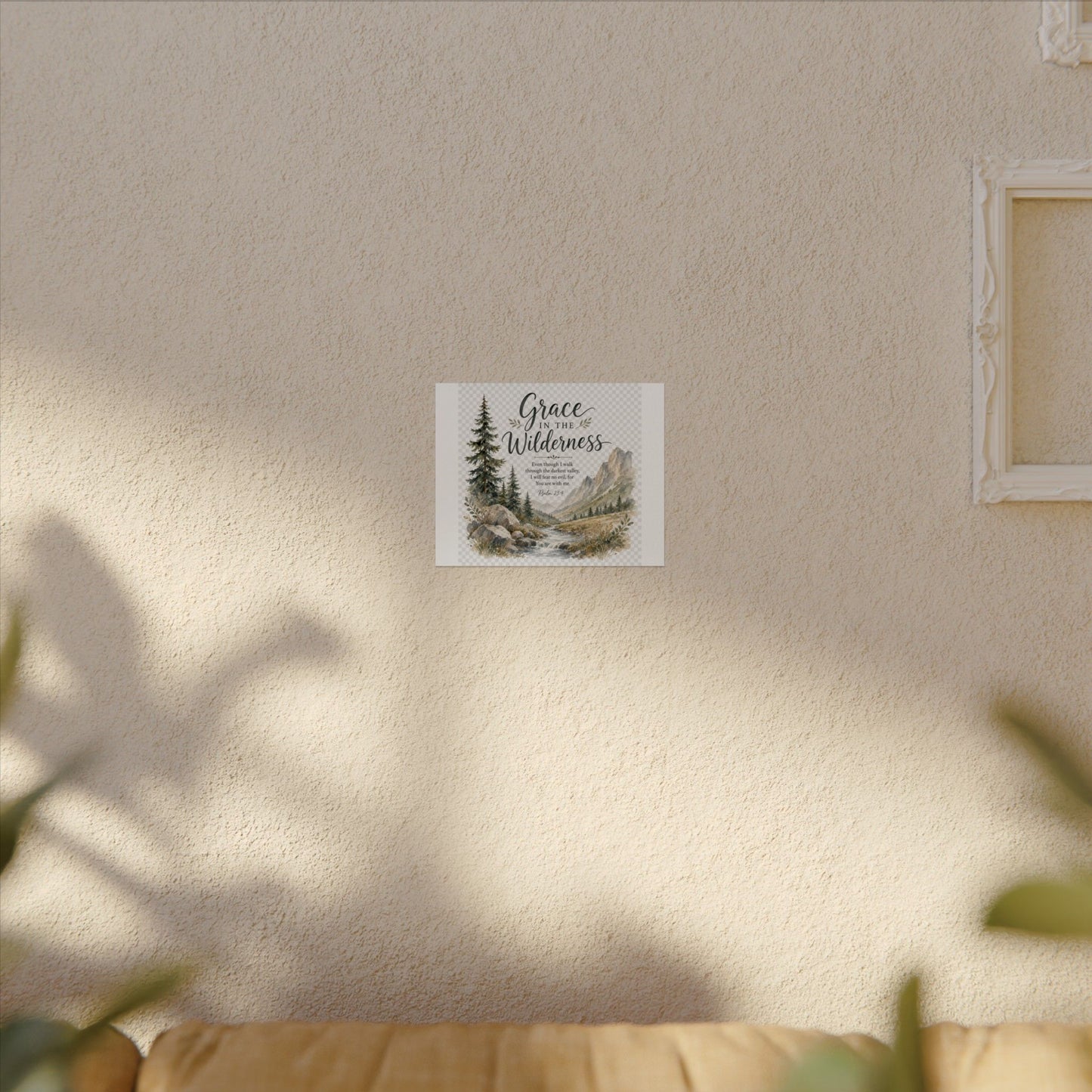 Grace in the Wilderness — Psalm-Inspired Watercolor Printable (8x10, 11x14)