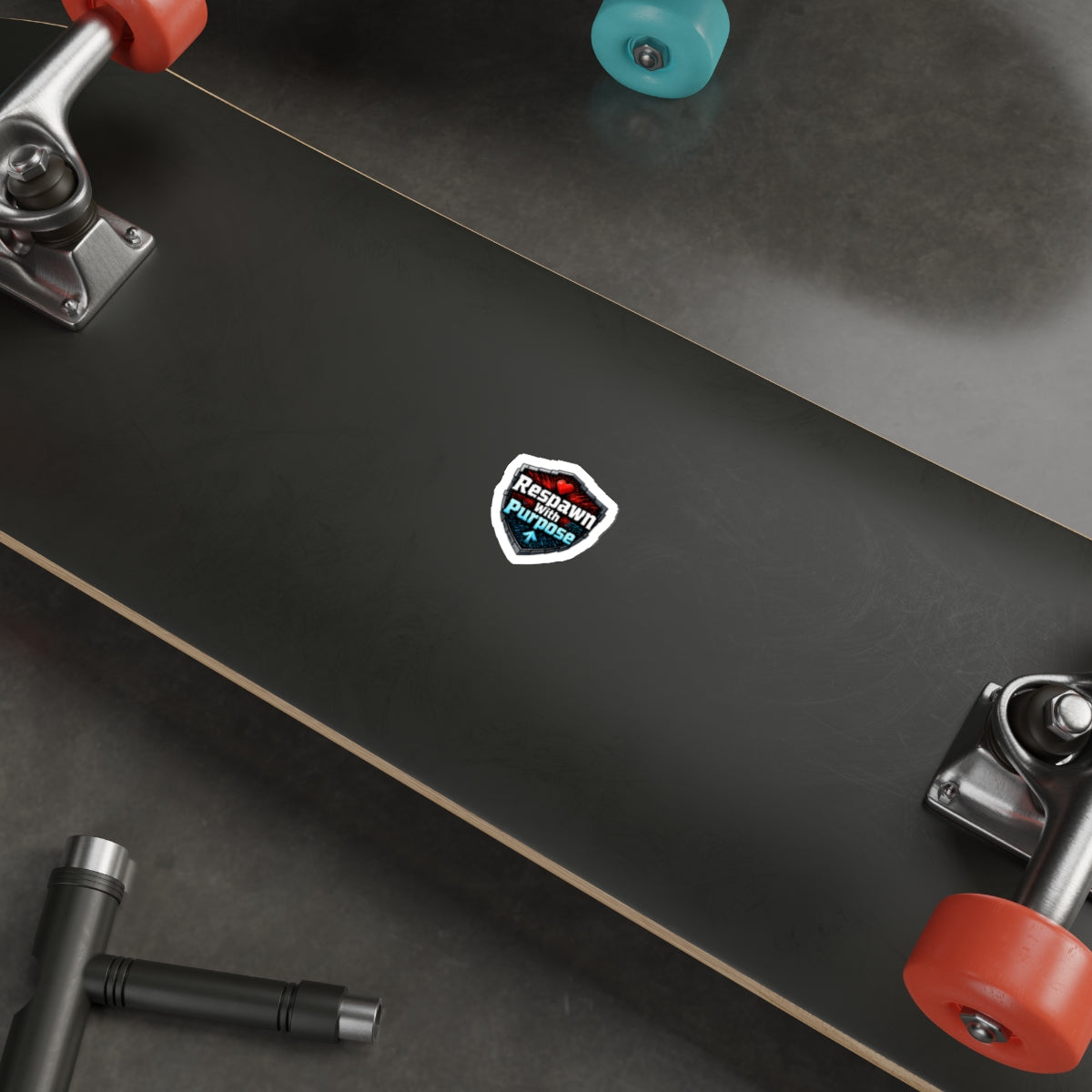 Respawn With Purpose Die-Cut Sticker