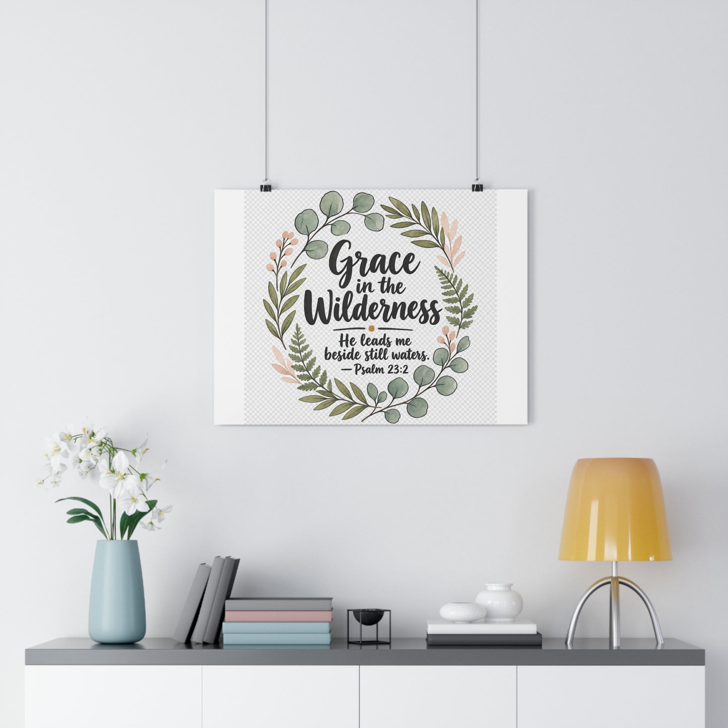 Grace in the Wilderness — Ceramic Mug + 8x10 Giclée Art Print Set
