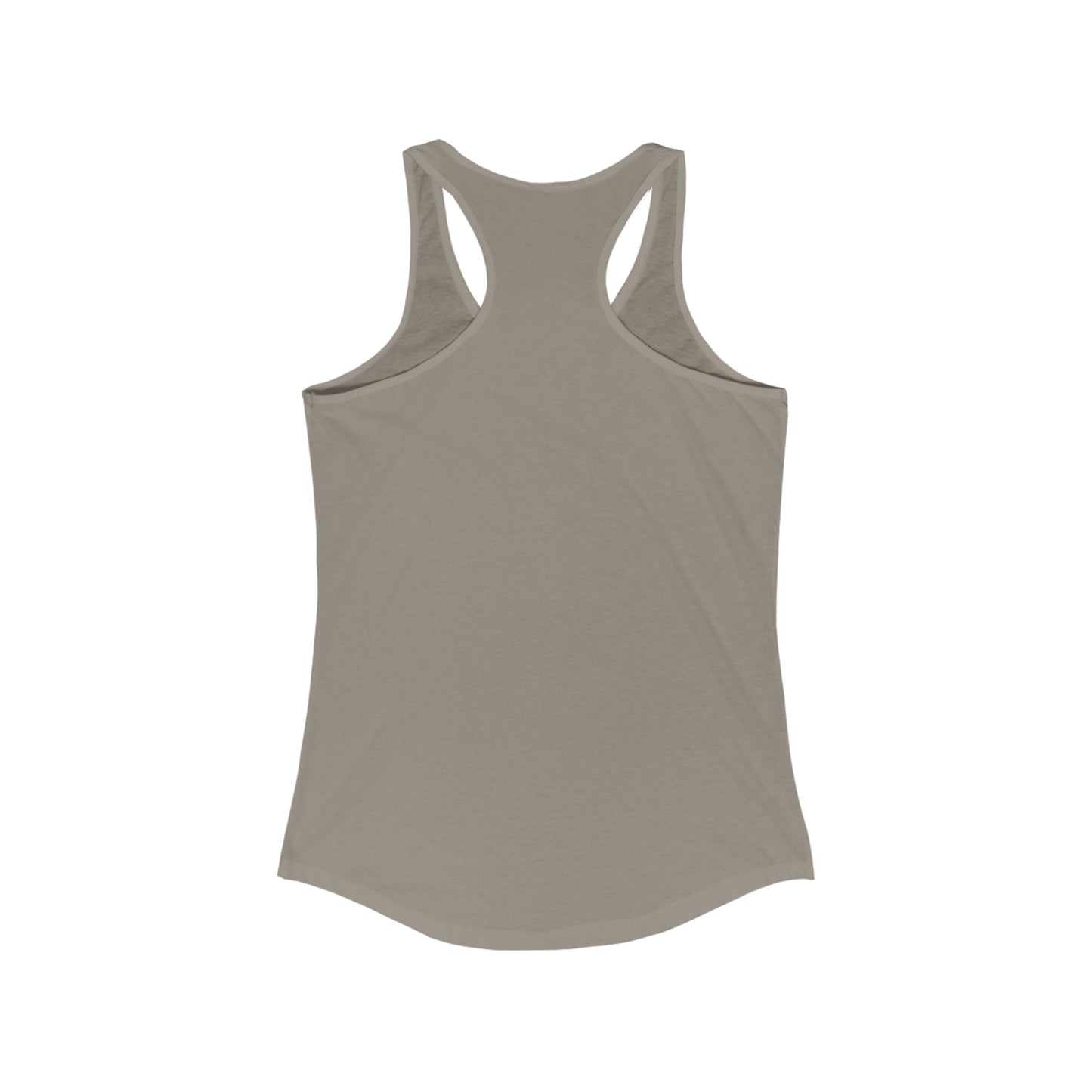 Womens rooted racerback tank